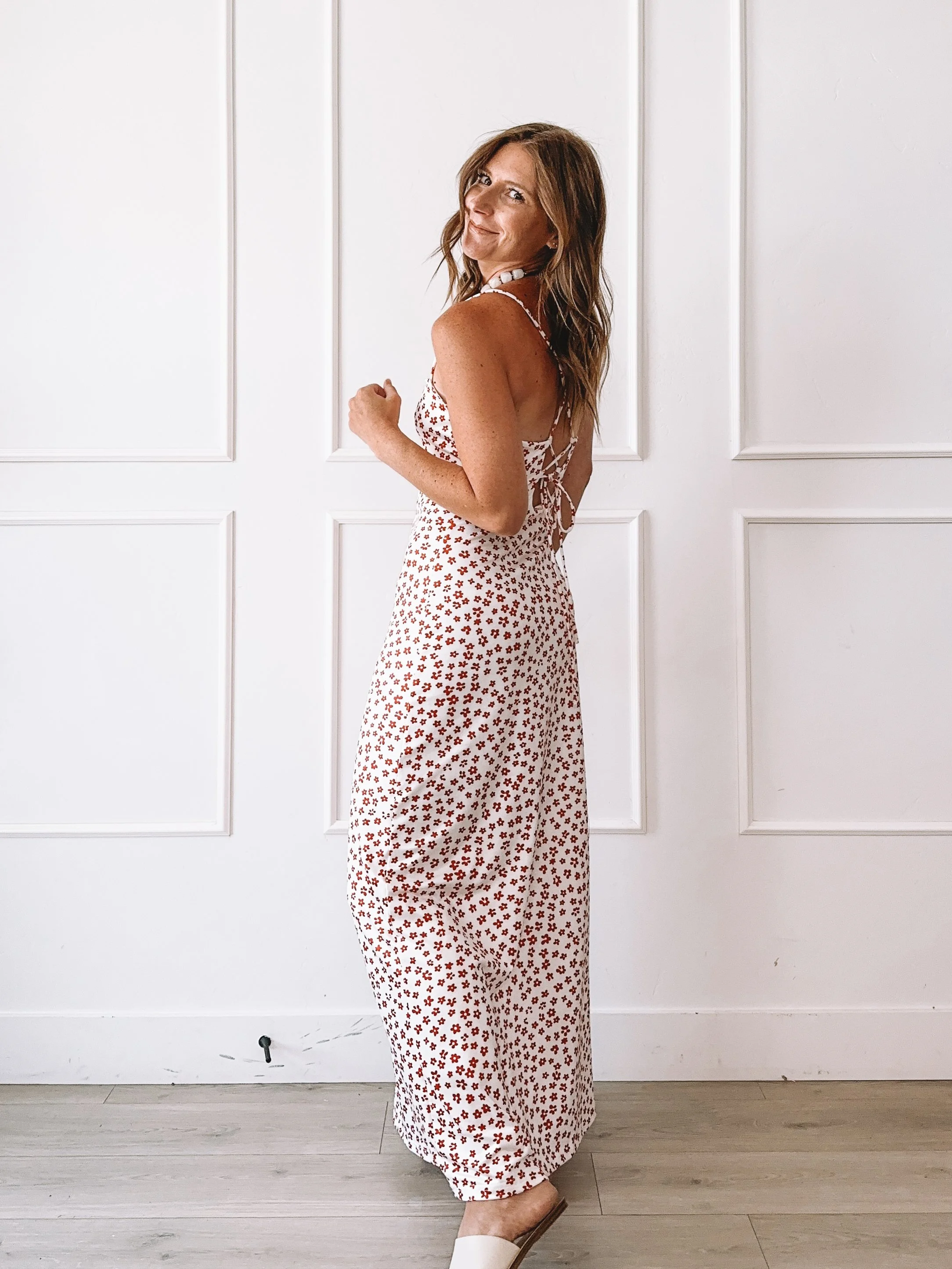 Floral Maxi Dress from Commense