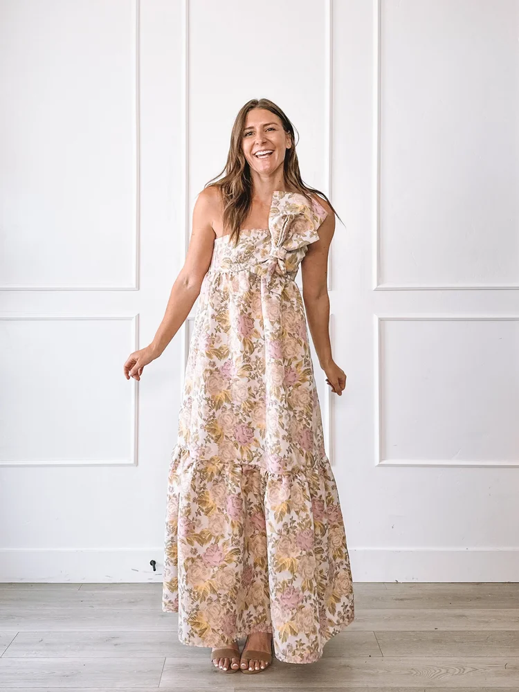 summer maxi dresses for weddings Bridgette Maxi Dress  Adeline