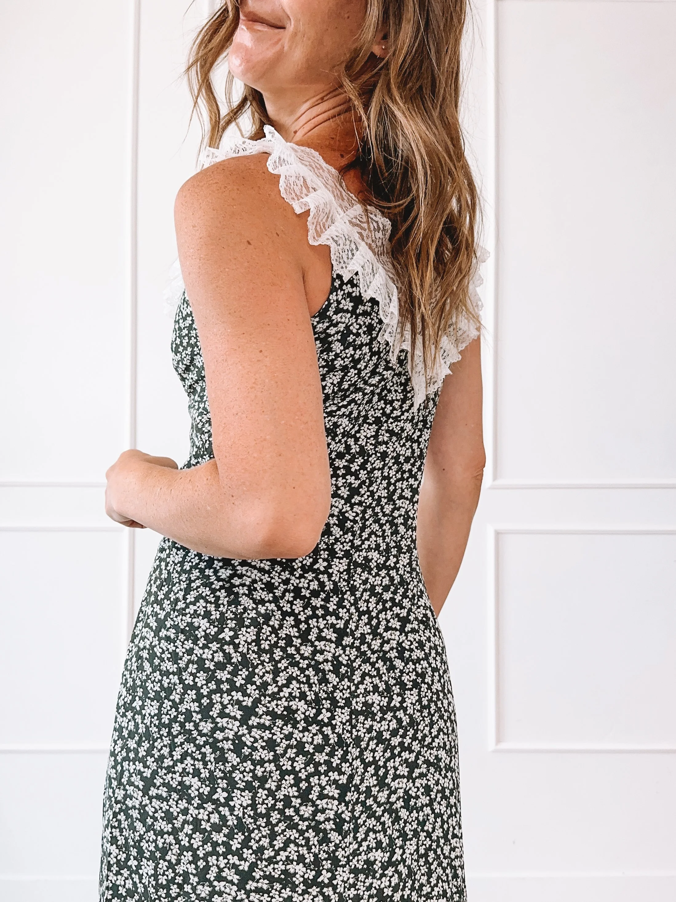 Everyday Summer Outfit Floral Maxi Dress