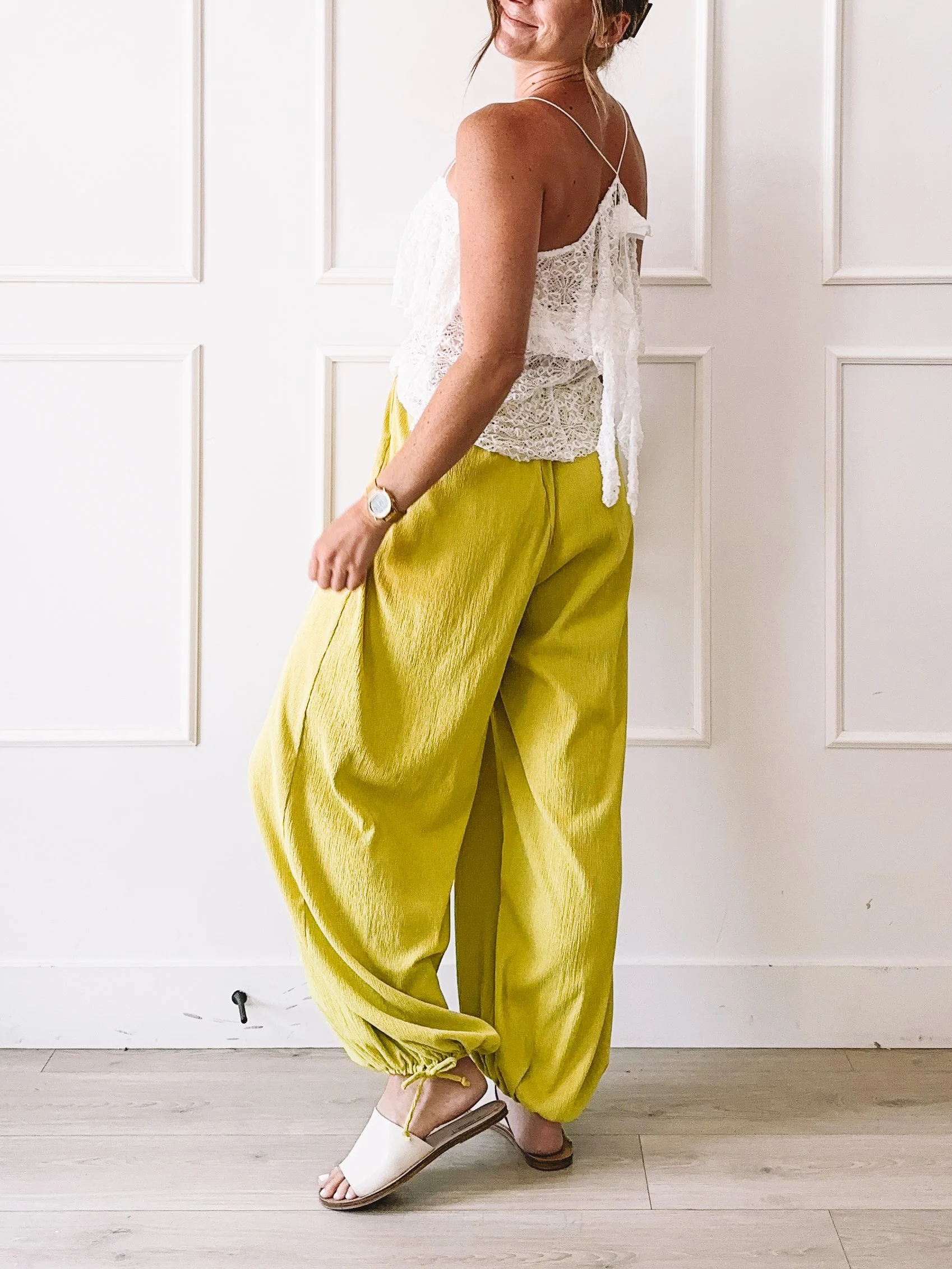 How to Balloon Pants Everyday Summer Outfit
