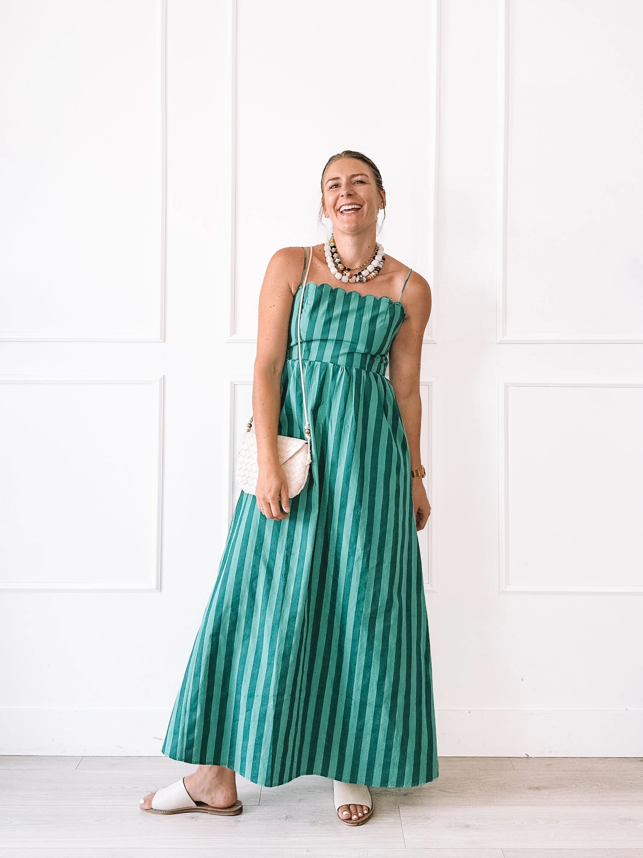 How to Style a Striped Maxi Dress | Easy Summer Outfit