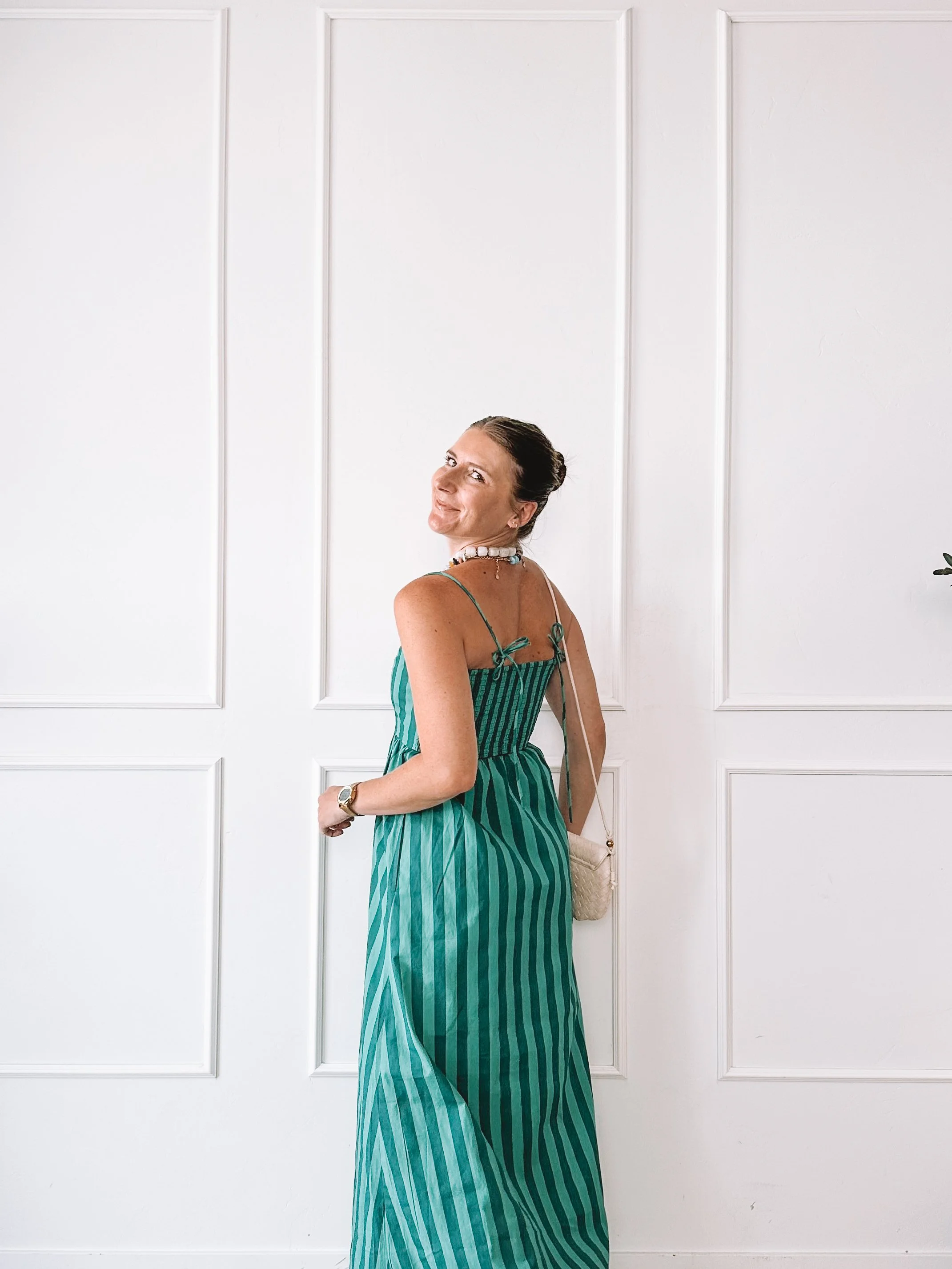 How to Style A Striped Maxi Summer Dress