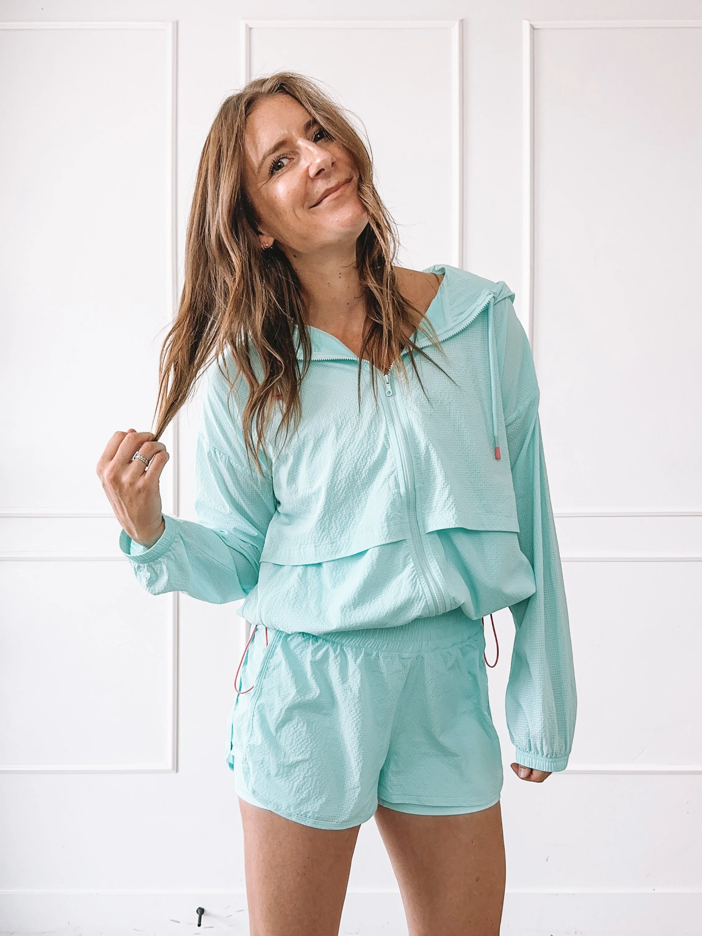 Mint Green Matching Set Summer Outfit