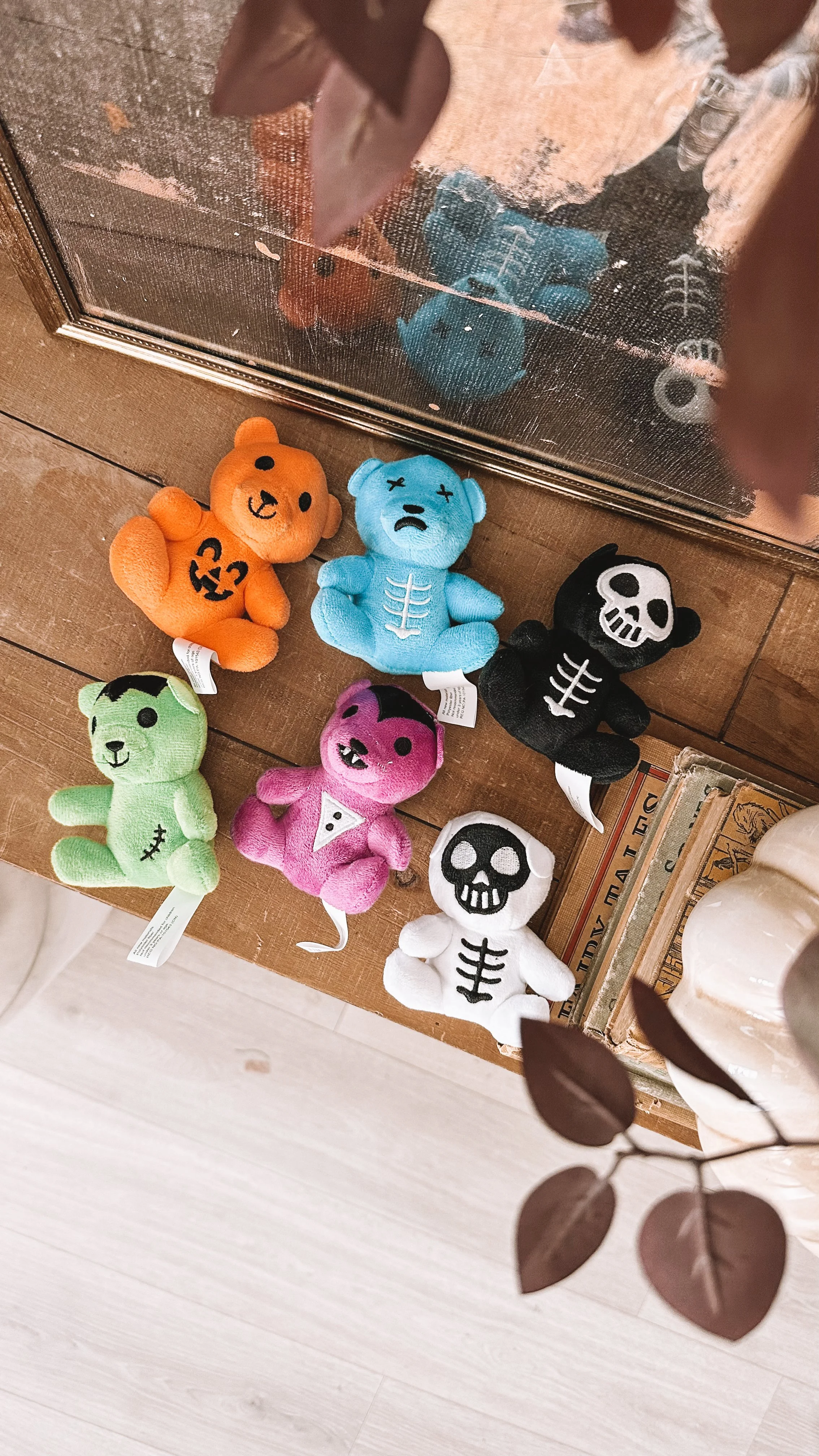 Non Candy Trick or Treat Ideas Mini Halloween Stuffed Bears