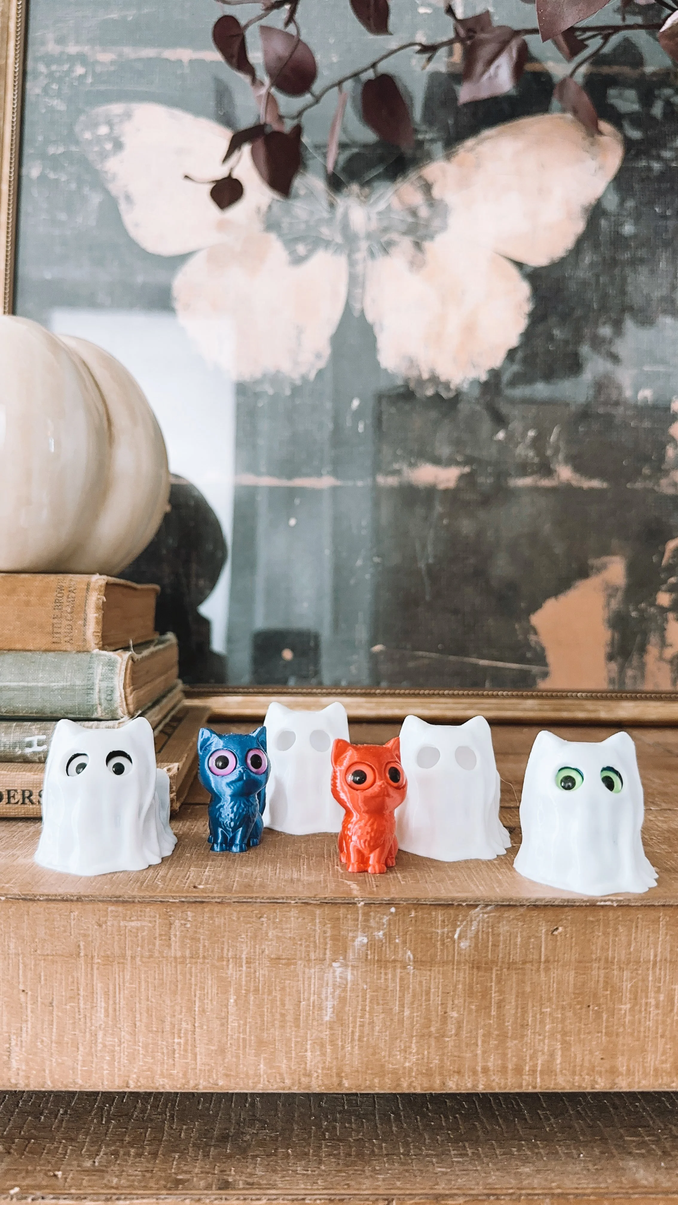 Non Candy Trick or Treat Ideas 3D Printed Halloween Cats
