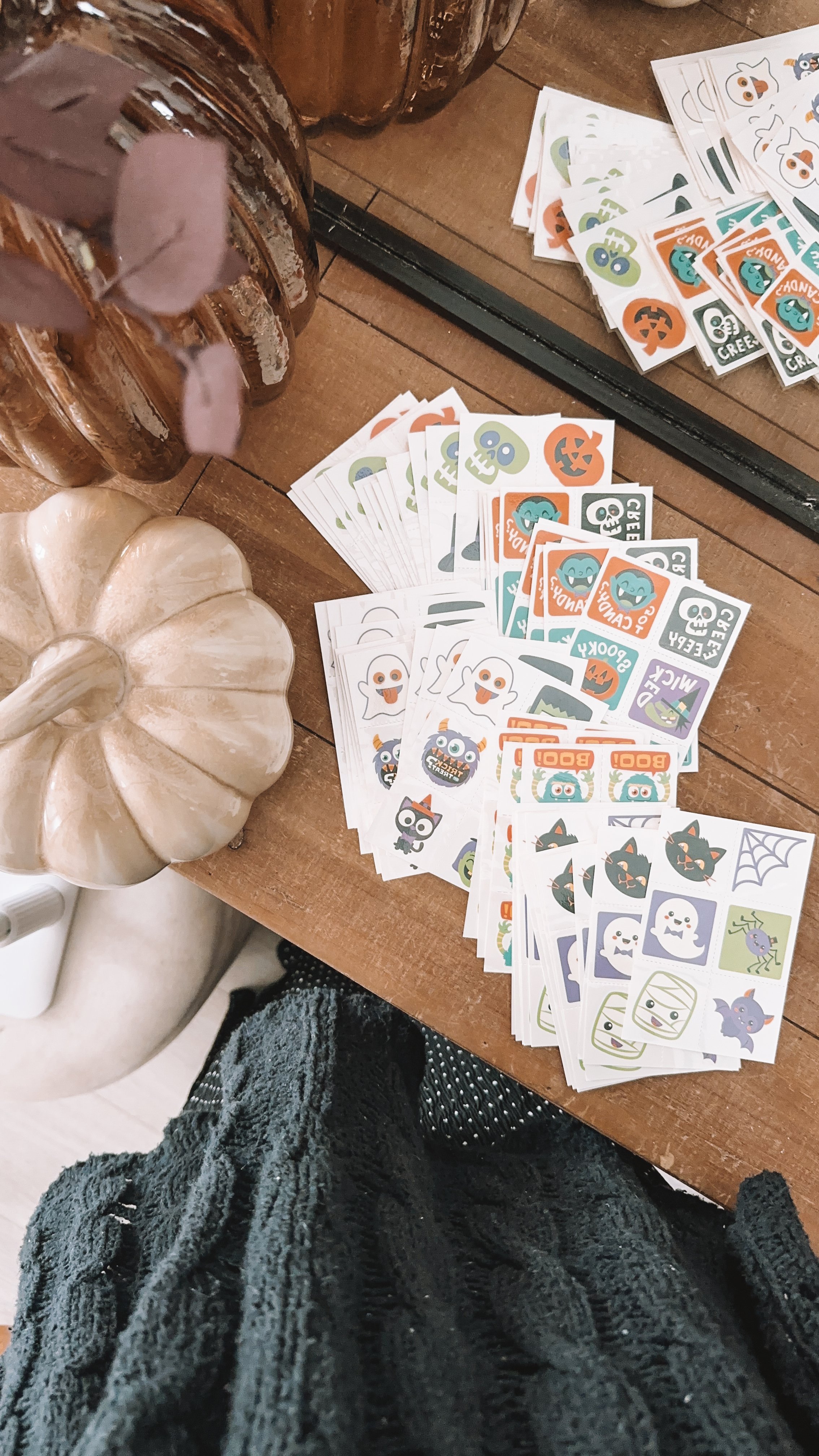 Non Candy Trick or Treat Ideas Halloween Temporary Tattoos
