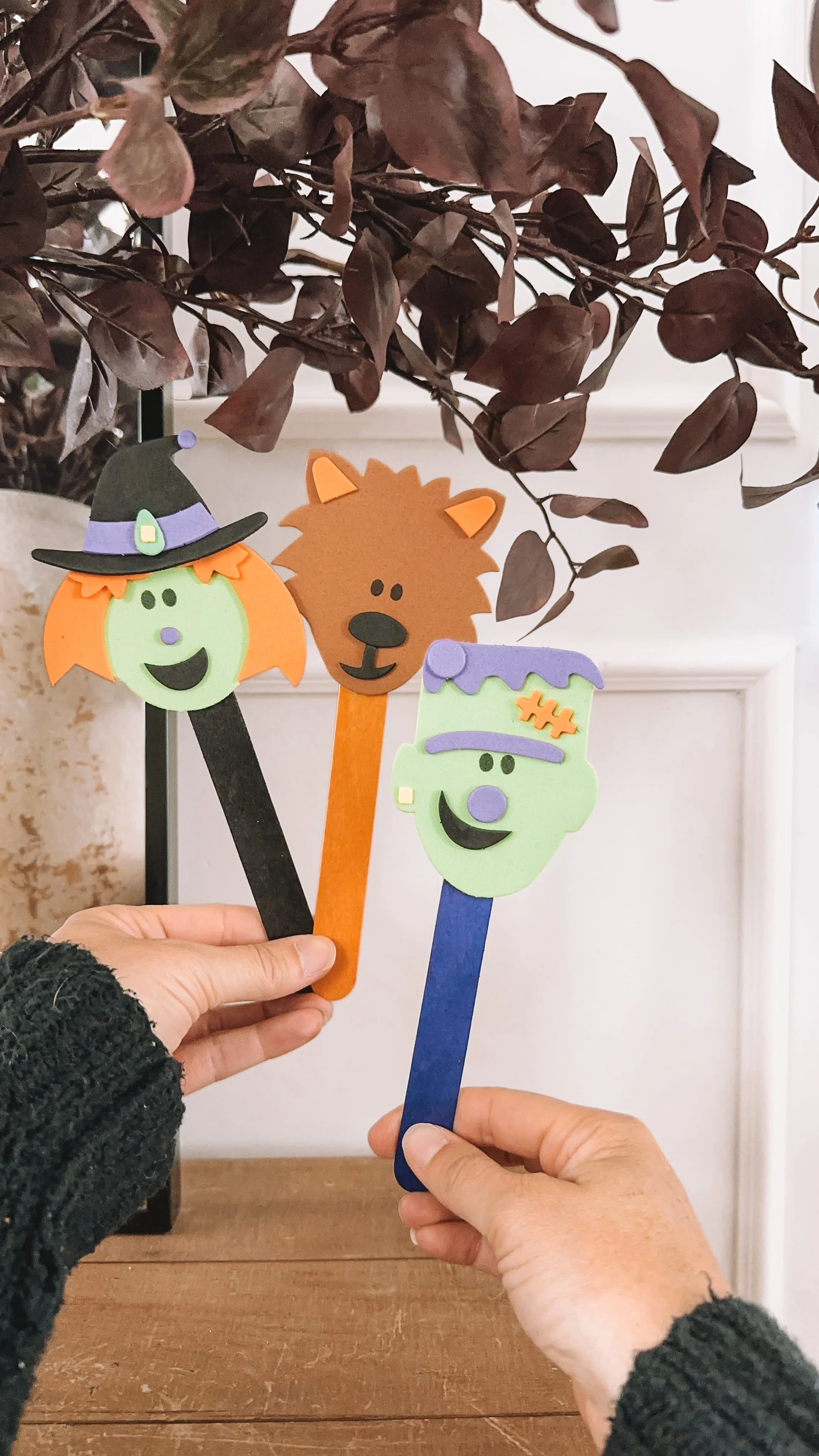 Non Candy Trick or Treat Ideas Halloween Bookmark Craft