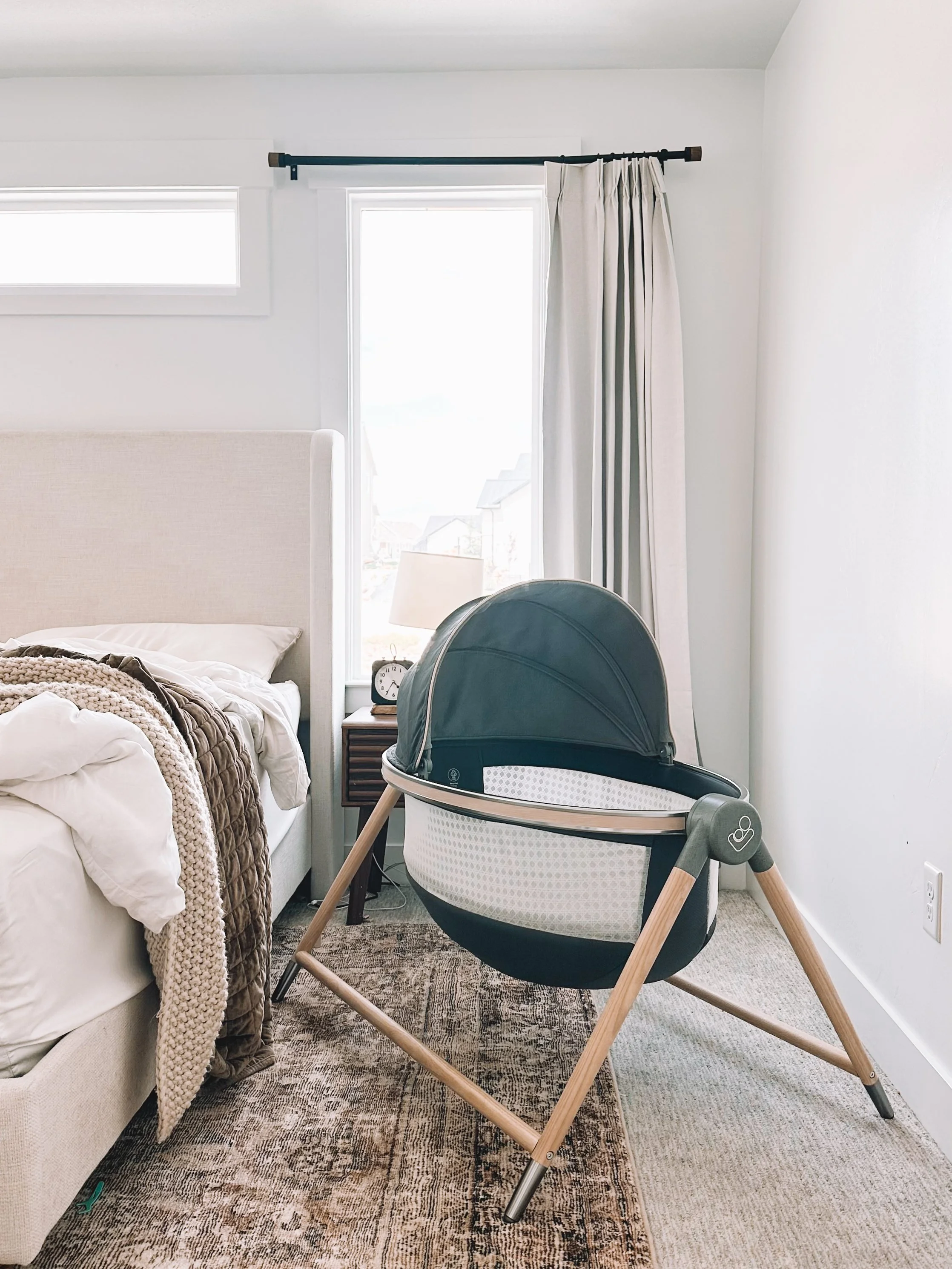 Baby Registry Must Haves I Would Add if I Had a Fifth Baby - Modern Baby Bassinet