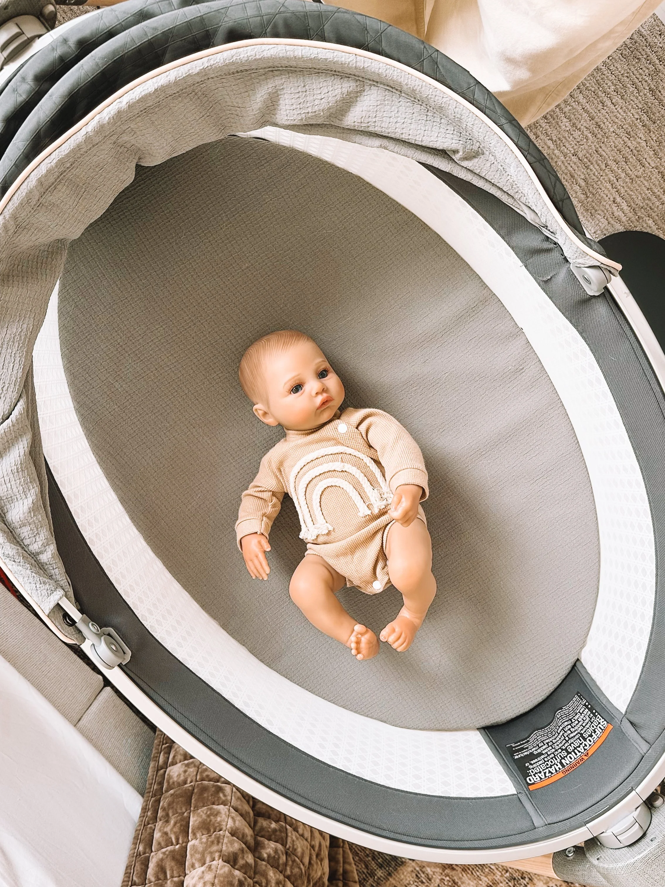 Baby Registry Must Haves I Would Add if I Had a Fifth Baby - Modern Baby Bassinet
