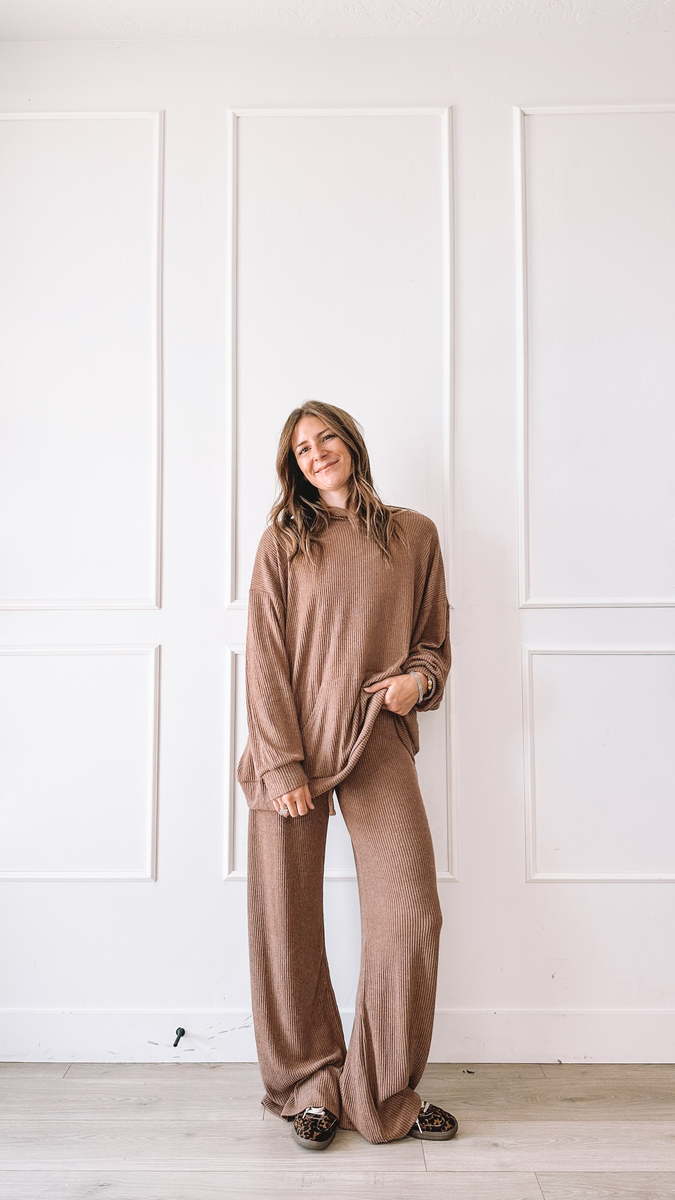This Ribbed Lounge Set Is The Coziest Thing I Own Right Now