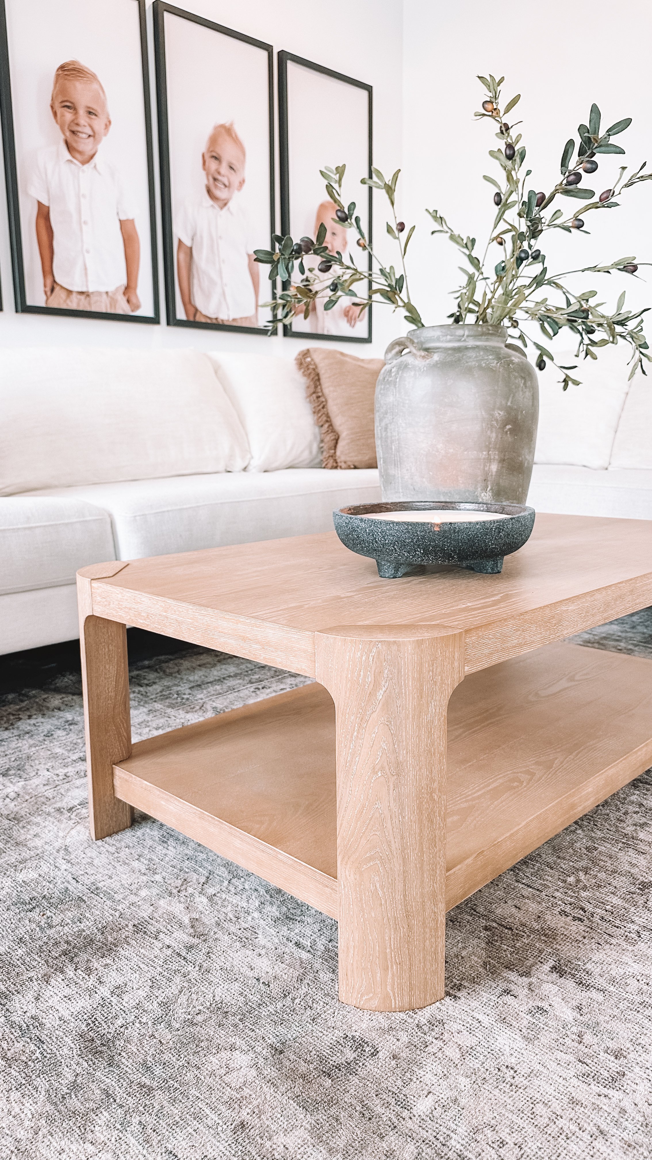 Cozy Fall Living Room Makeover