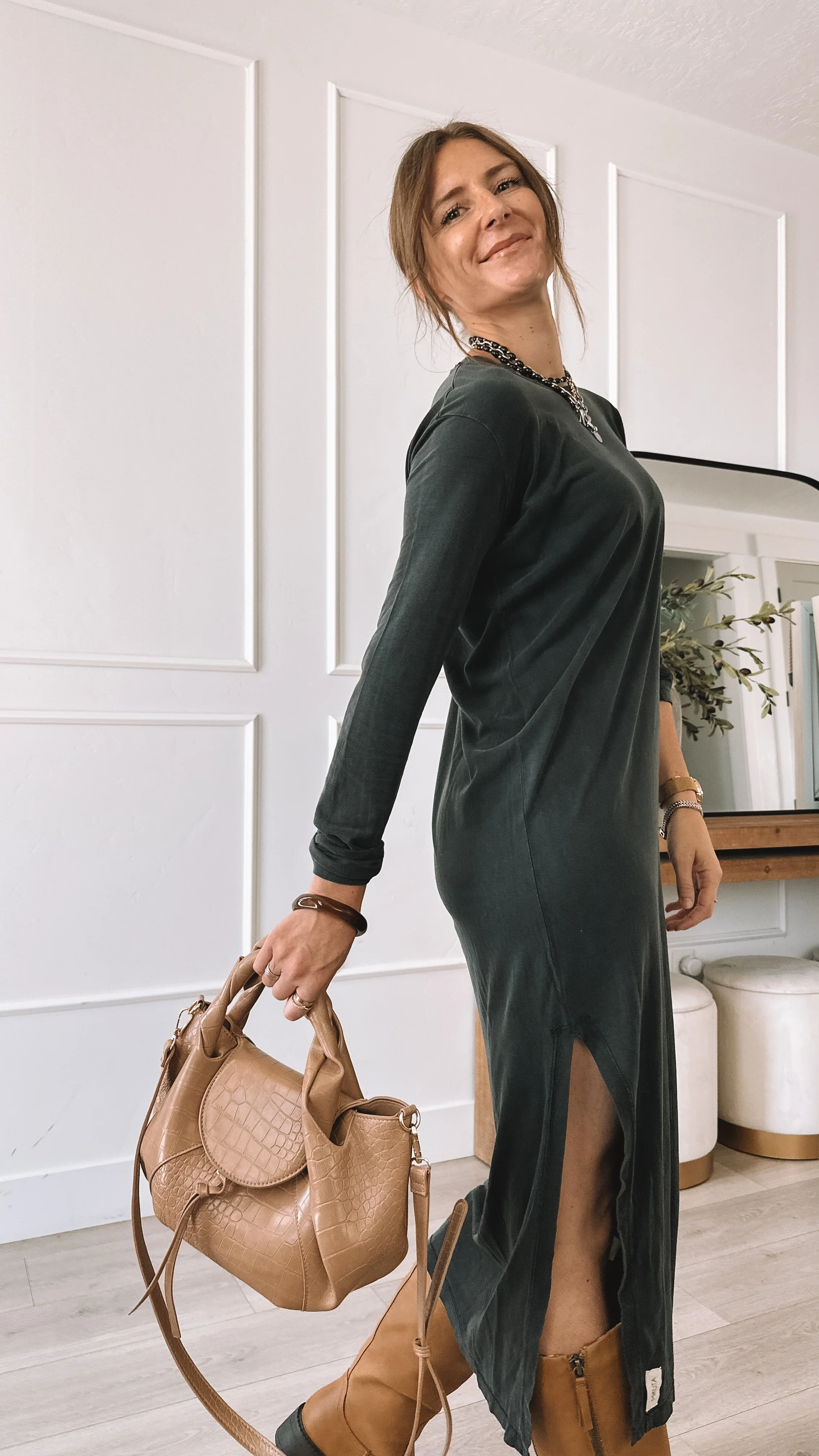 How To Accessorize A T Shirt Dress
