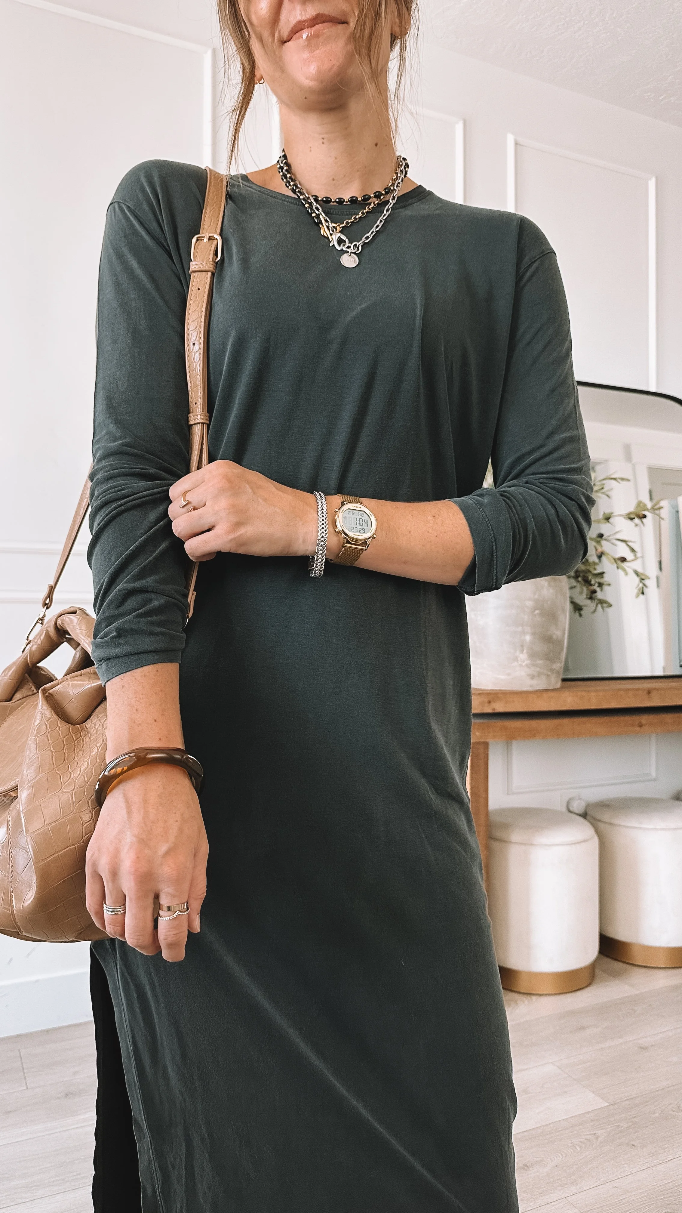 How To Accessorize A T Shirt Dress