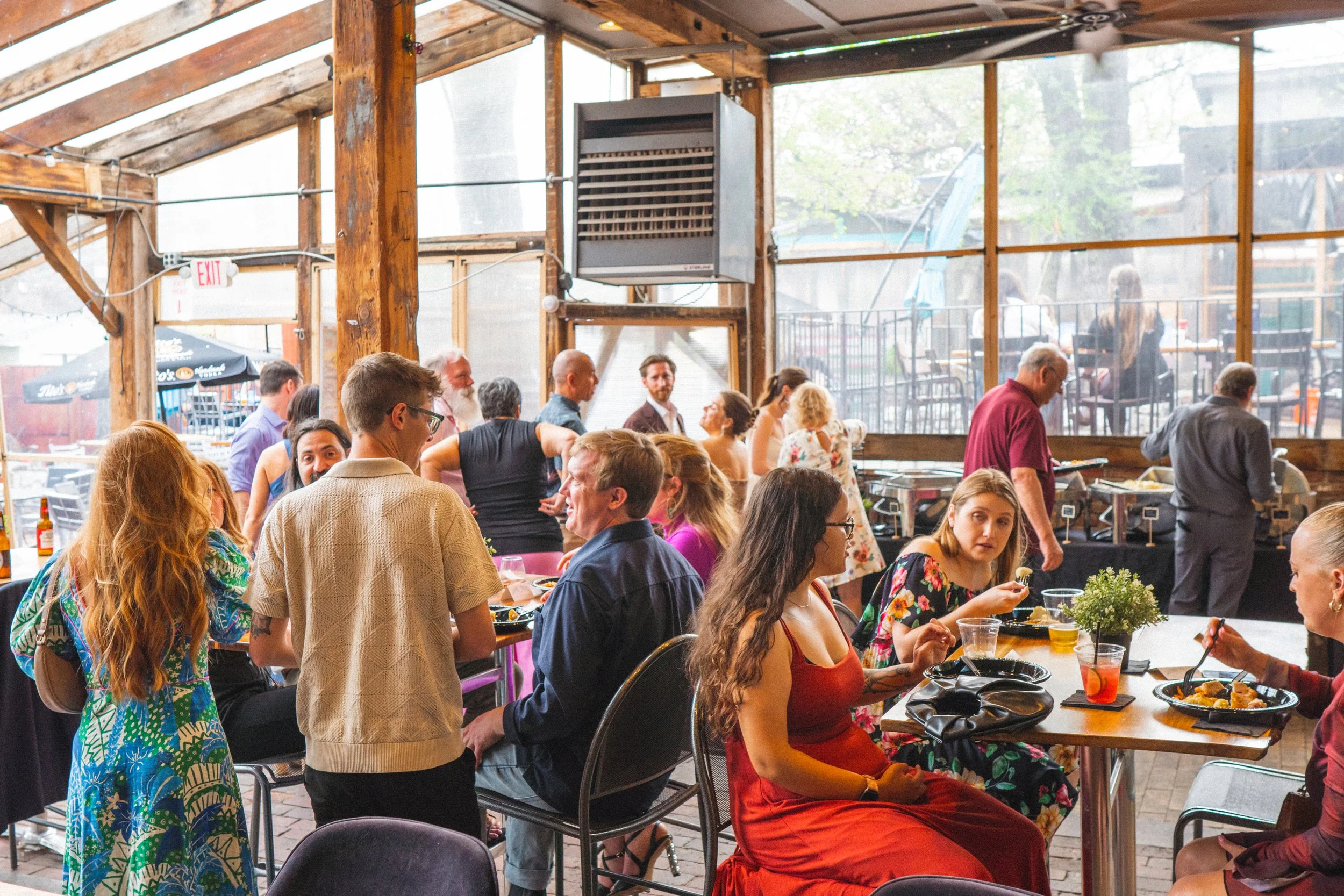 Guests at a Private Event at Molly's
