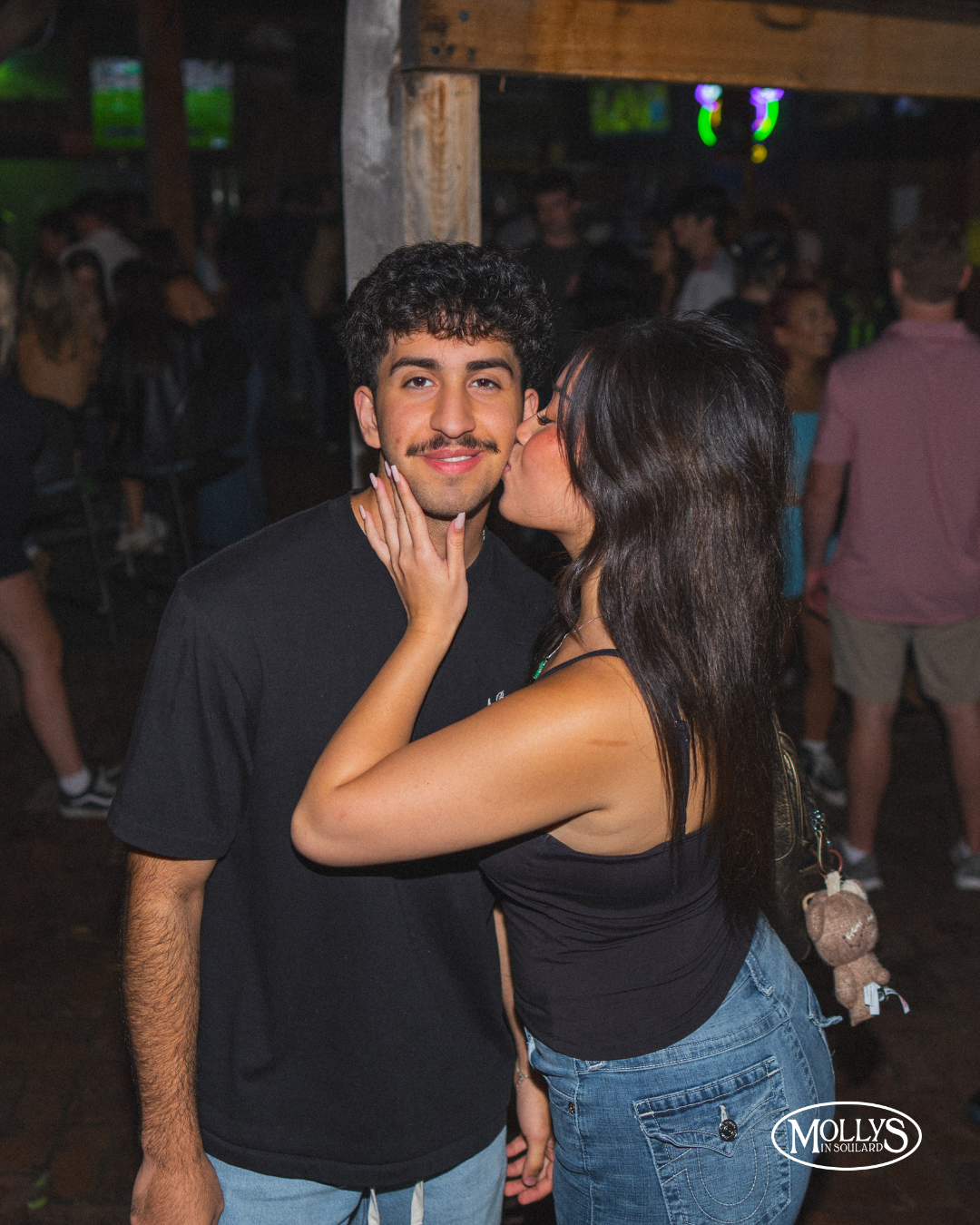 Couple at Molly's in Soulard