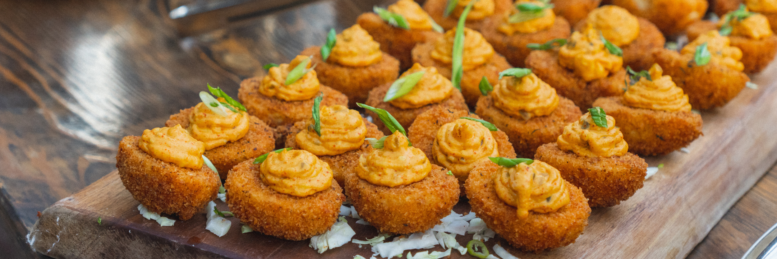 Private Event Deviled Eggs at Molly's