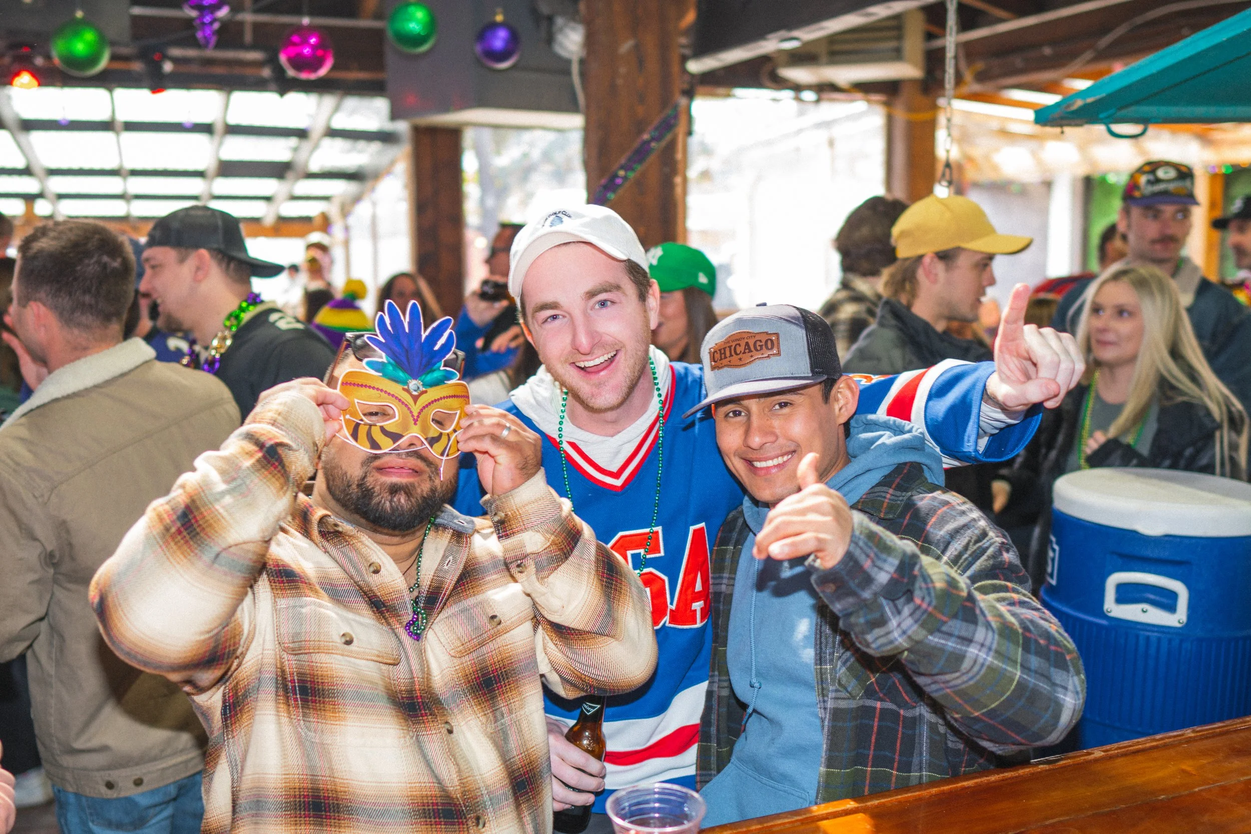 Photos of guests at Mardi Gras - Molly's in Soulard
