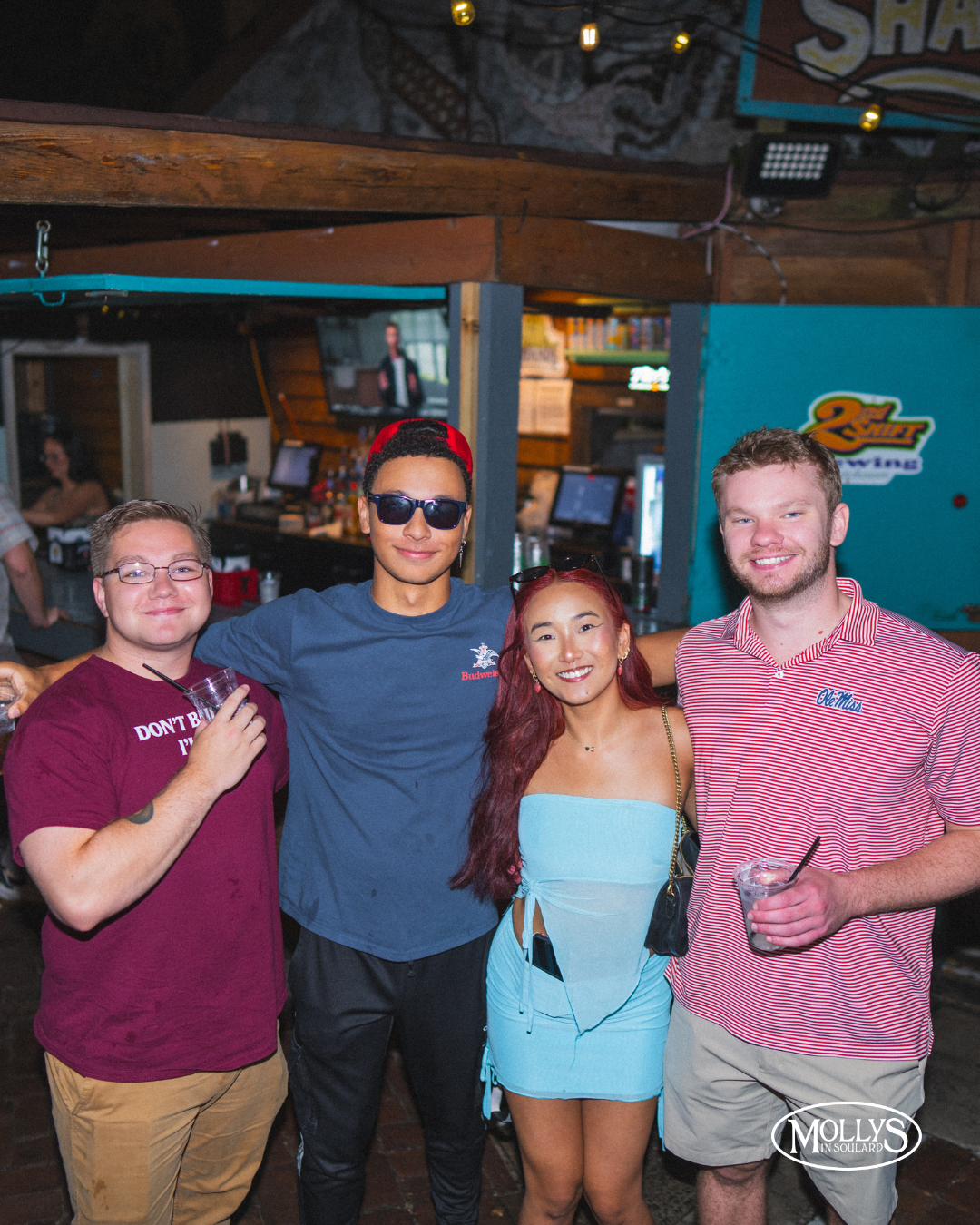 College kids at Molly's in Soulard