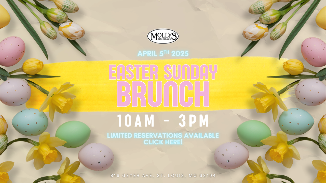 Easter Sunday at Molly's in Soulard Flyer