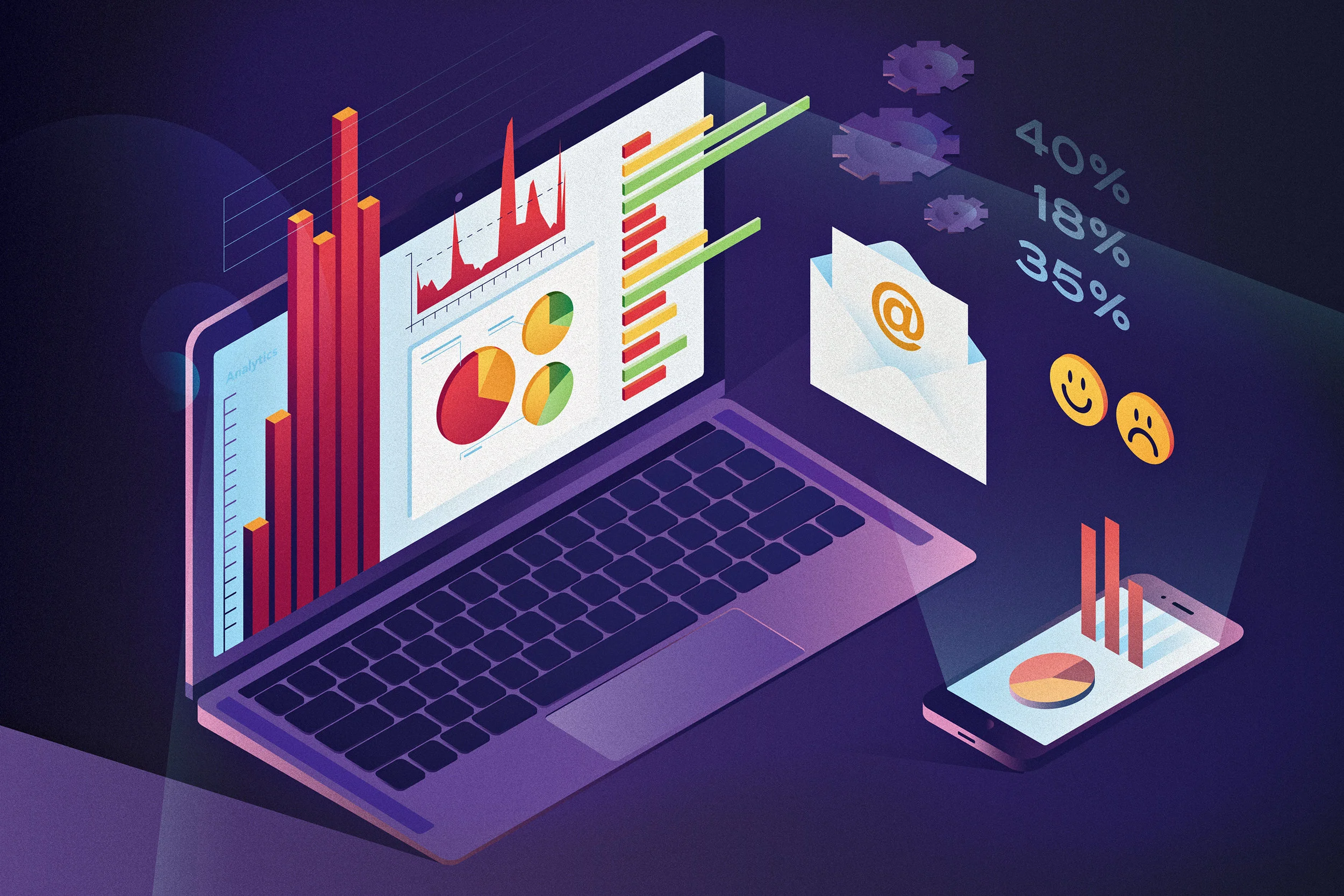 Analytics-driven Development for E-mail