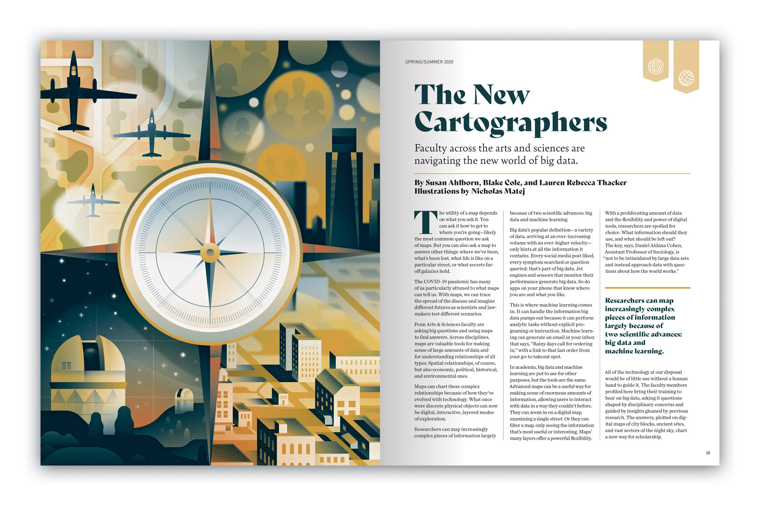 The New Cartographers - Omnia Magazine Spread