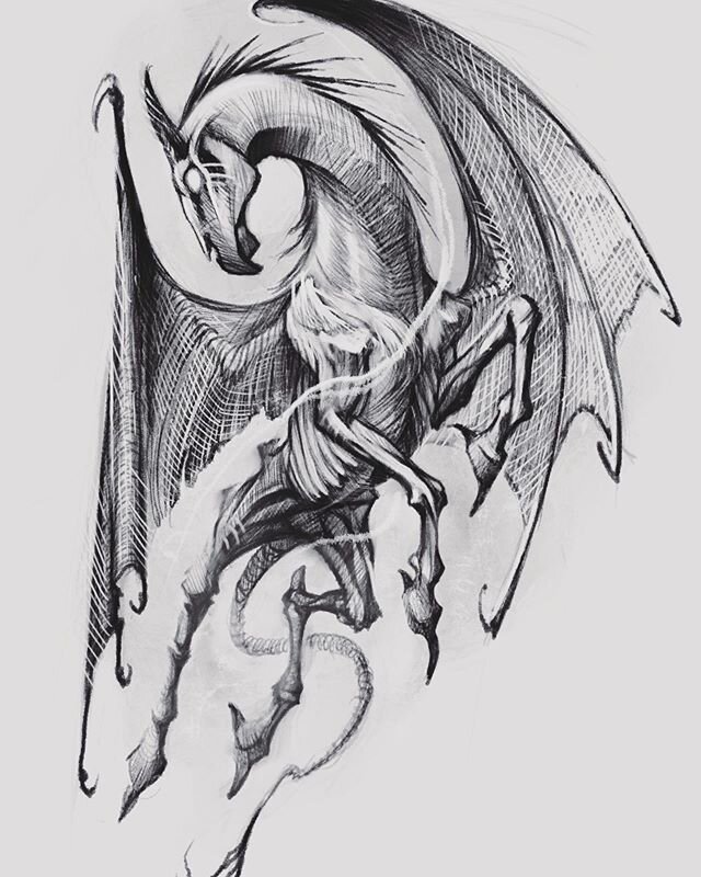 images Small Thestral Tattoo our team body electric