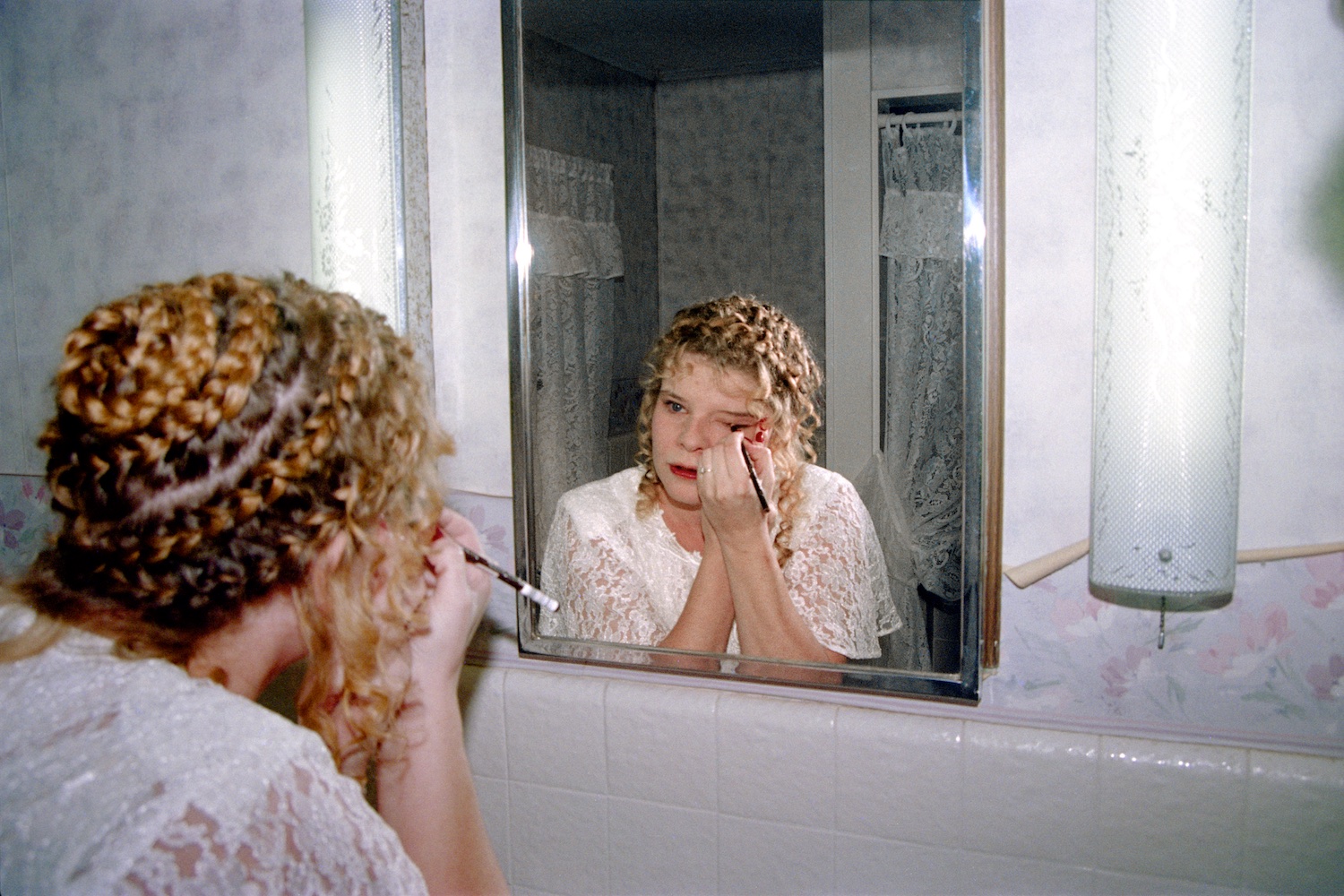 Doing Her Makeup