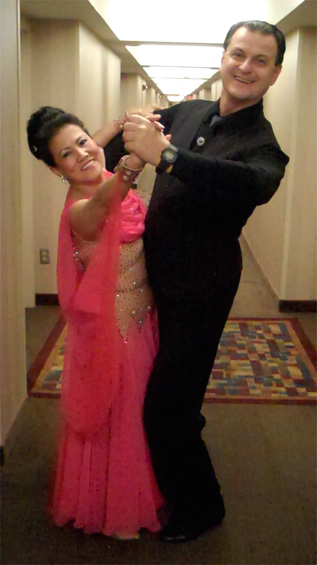 BDASL student Tammy and instructor Vassily at Ohio Star Ball National Championship Competition.