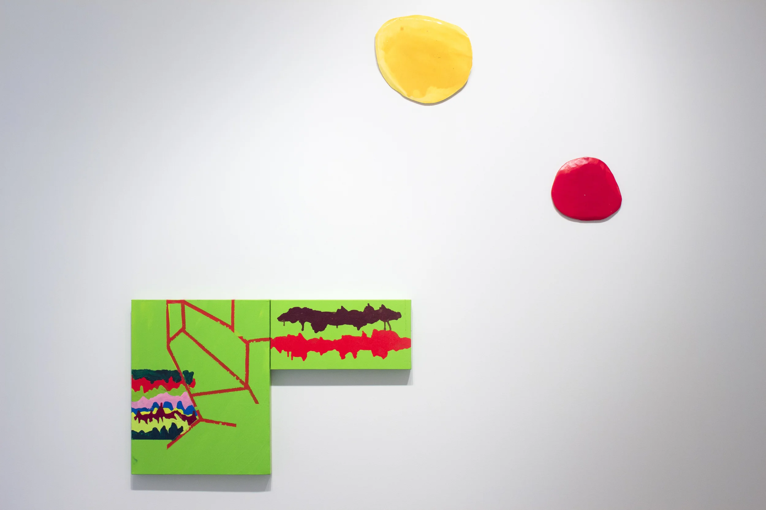 Splotch Installation view Sperone Westwater, New York Curated by Eileen Jeng 7 July – 5 August, 2016