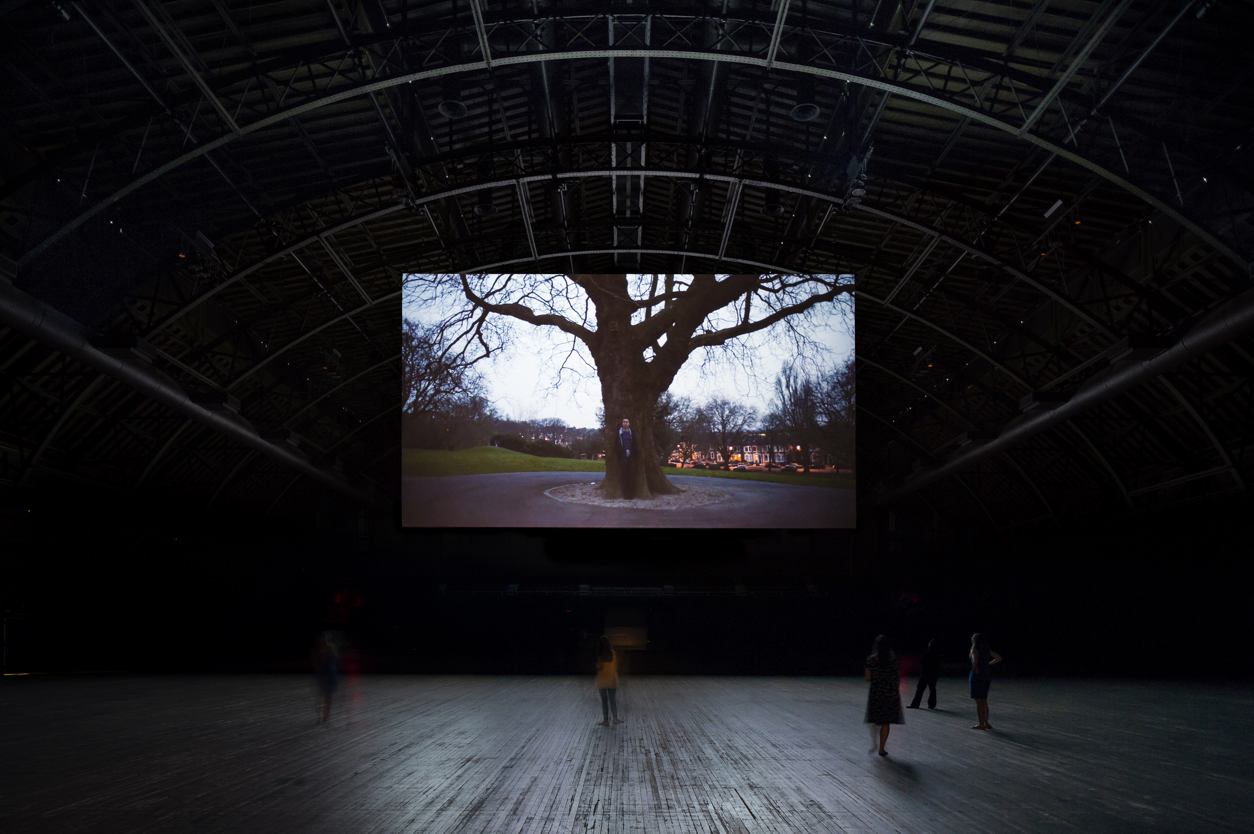 Installation view of Martin Creed: The Back Door at Park Avenue Armory, on view June 8 - August 7, 2016. Photo by James Ewing; image courtesy Park Avenue Armory.