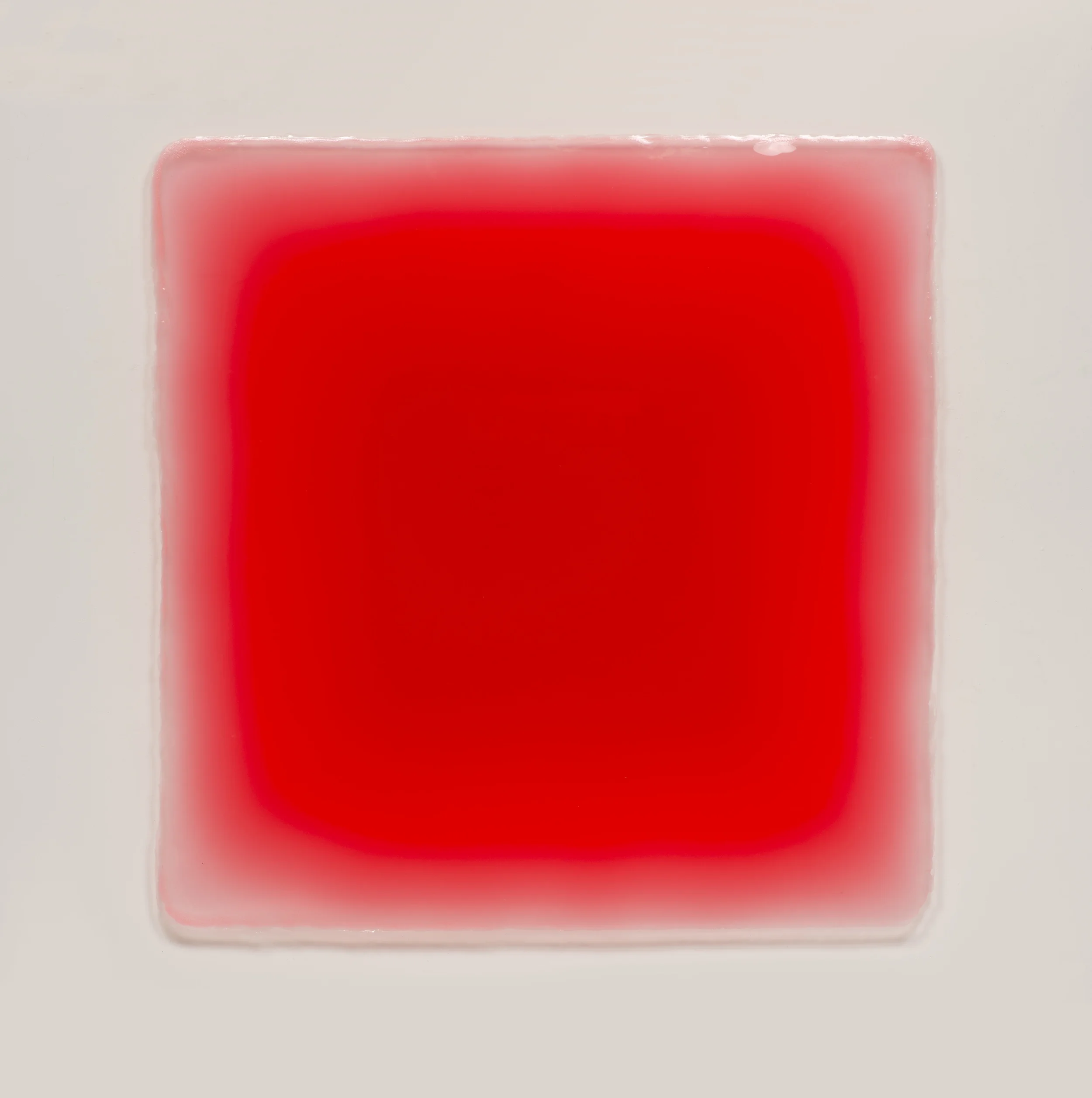 Peter Alexander, Big Red Puff, 2015 urethane 58 x 59 inches Image courtesy of Parrasch Heijnen Gallery