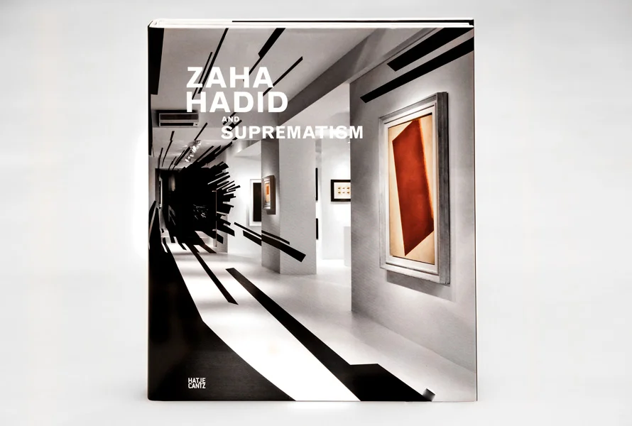 Zaha Hadid exhibition catalog in collaboration with Galerie Gmurzynska and Zaha Hadid studio. Design by Dan Miller Design