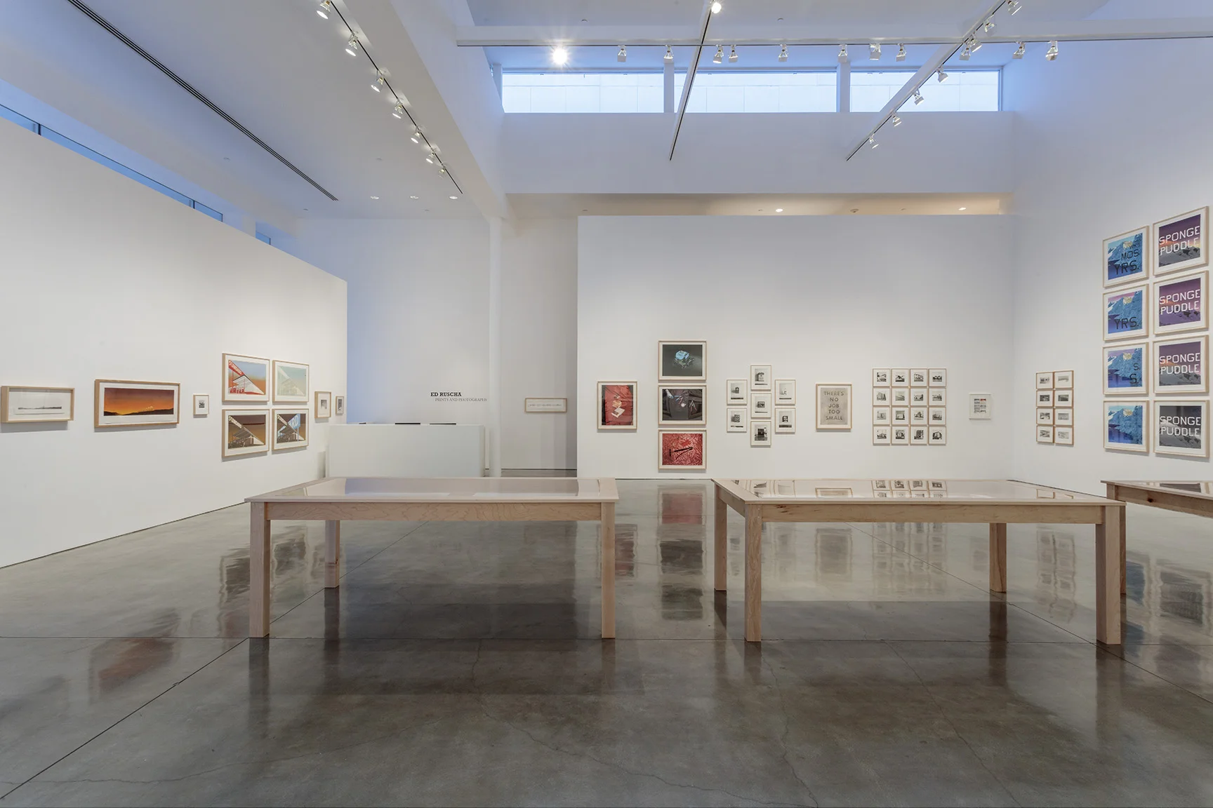 All artworks © Ed Ruscha. Courtesy of the artist and Gagosian Gallery. Photography: Josh White/JWPictures.com.