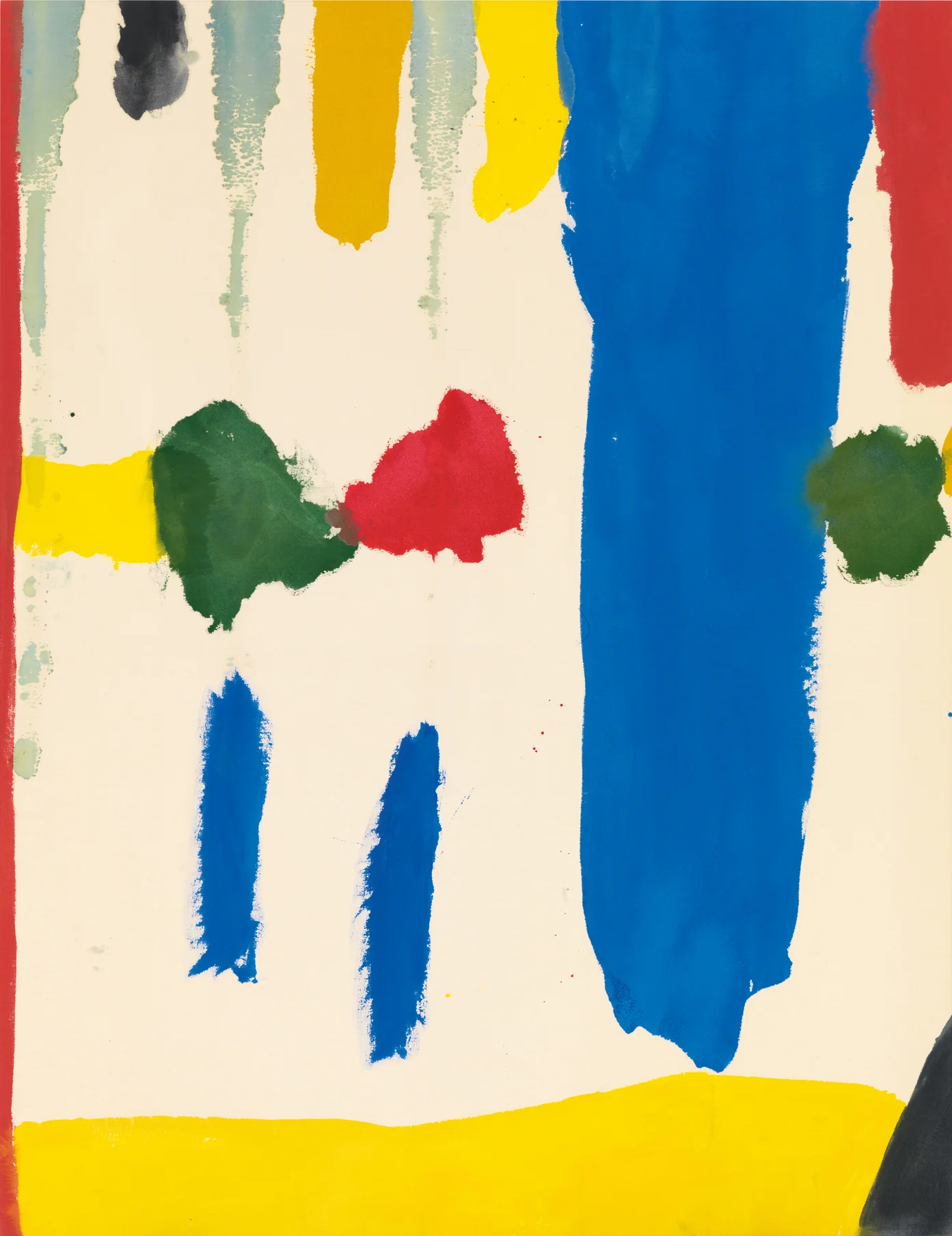Helen Frankenthaler, Parade , 1965, Acrylic on canvas, 73 × 56 1/2 inches (185.4 × 143.5 cm), © 2016 Helen Frankenthaler Foundation, Inc./Artists Rights Society (ARS), New York. Photo by Rob McKeever