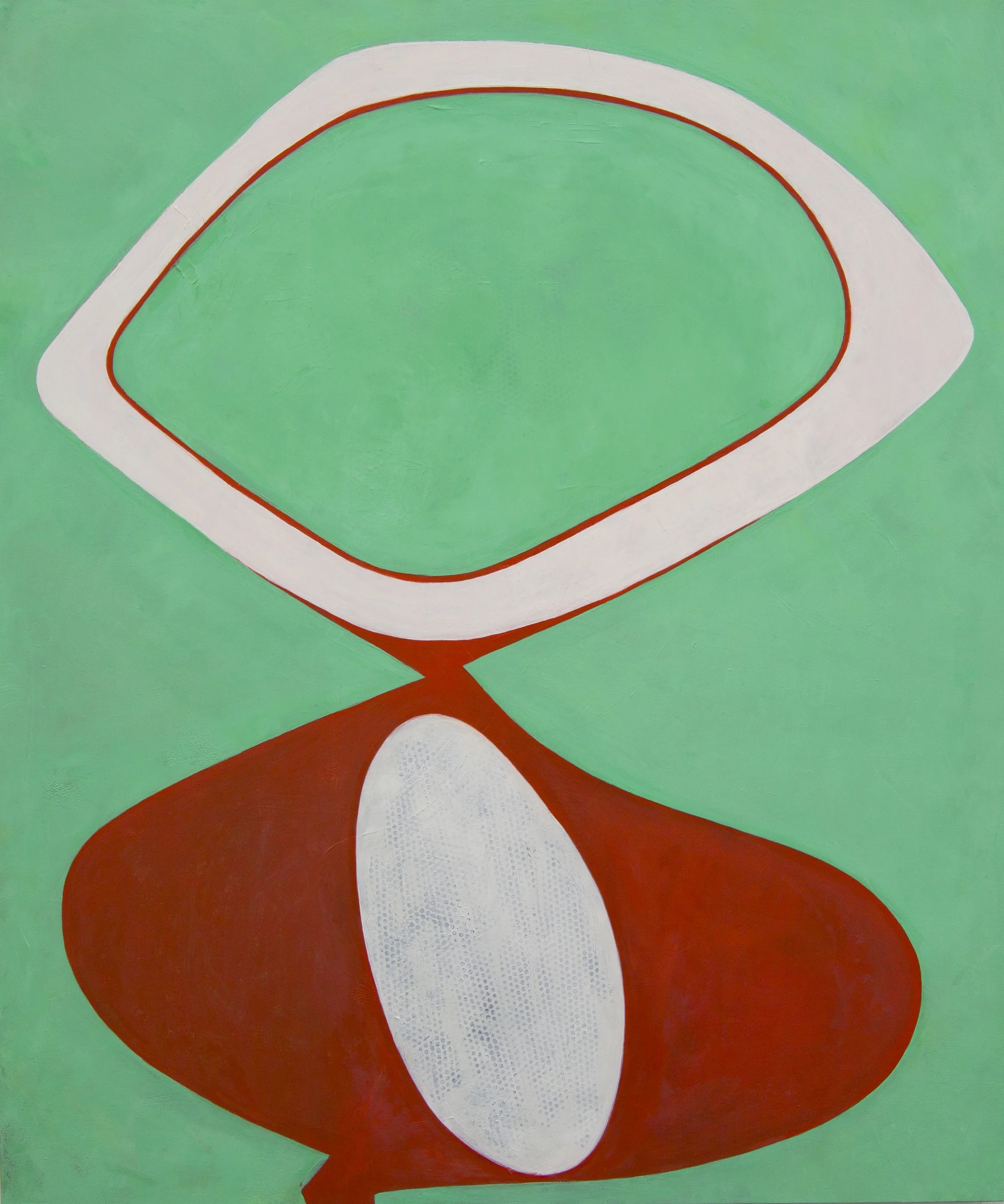 Shapeshifter , 2015, oil on panel, 36 x 30 inches