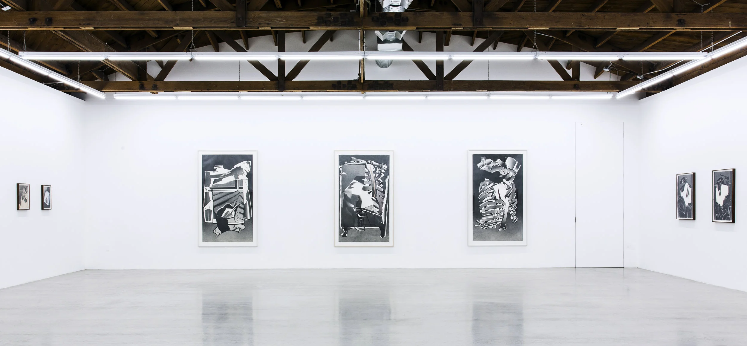 Deborah Remington A Life in Drawing , 1950 - 2006 Installation view Image courtesy Parrasch Heijnen Gallery