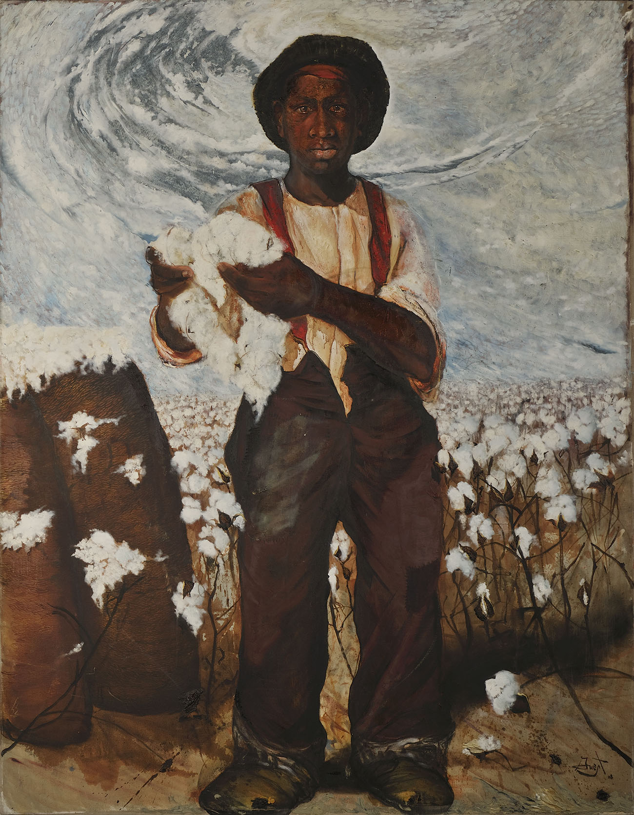 Days End Love (2008), oil on linen, 82 x 66"