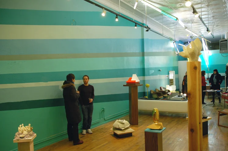 Laith Karmo installation view, Design 99, Hamtramck