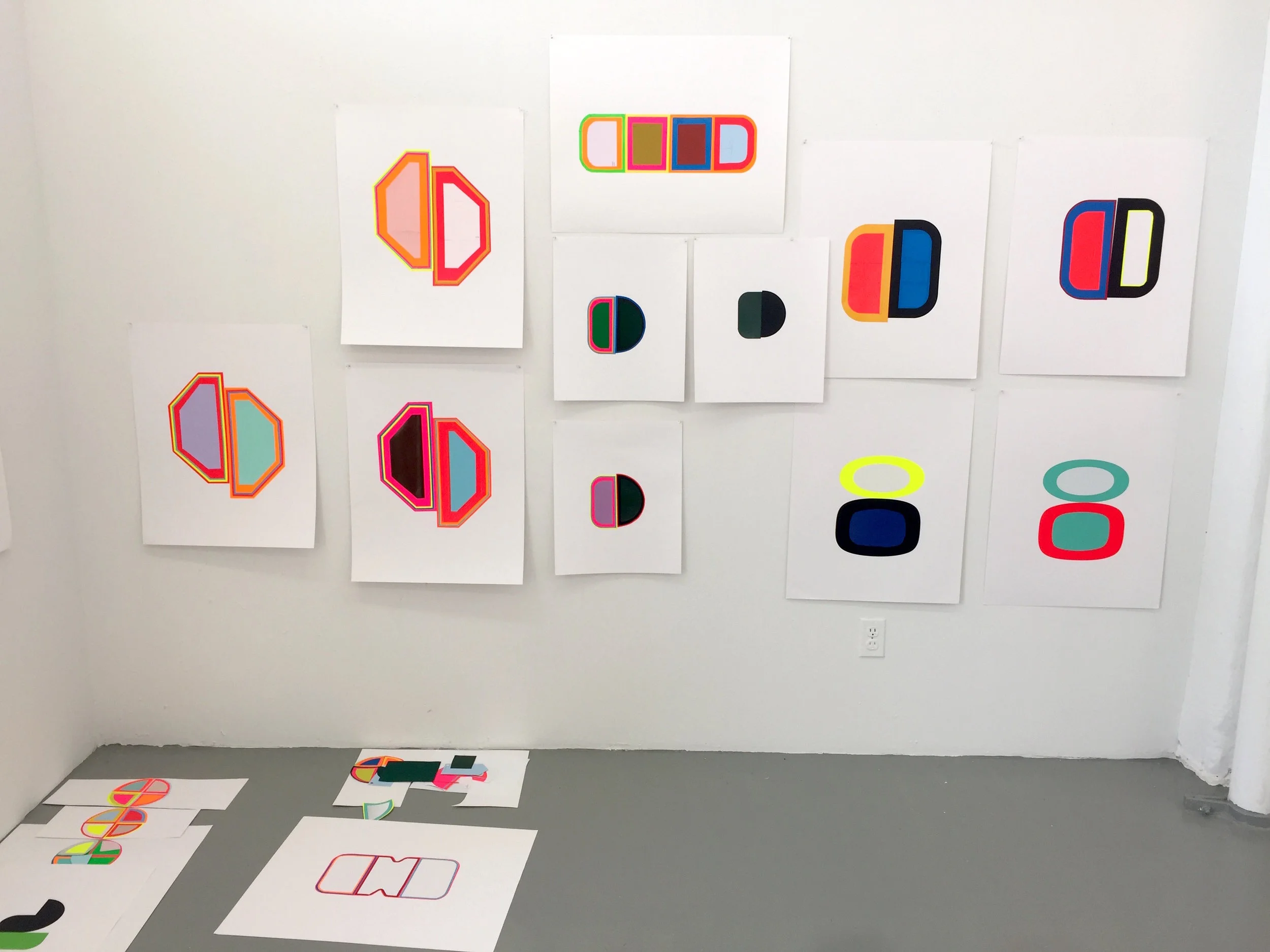 Beverly Fishman Studio, New York, NY, November 10, 2016. Photo: Matthew Biro