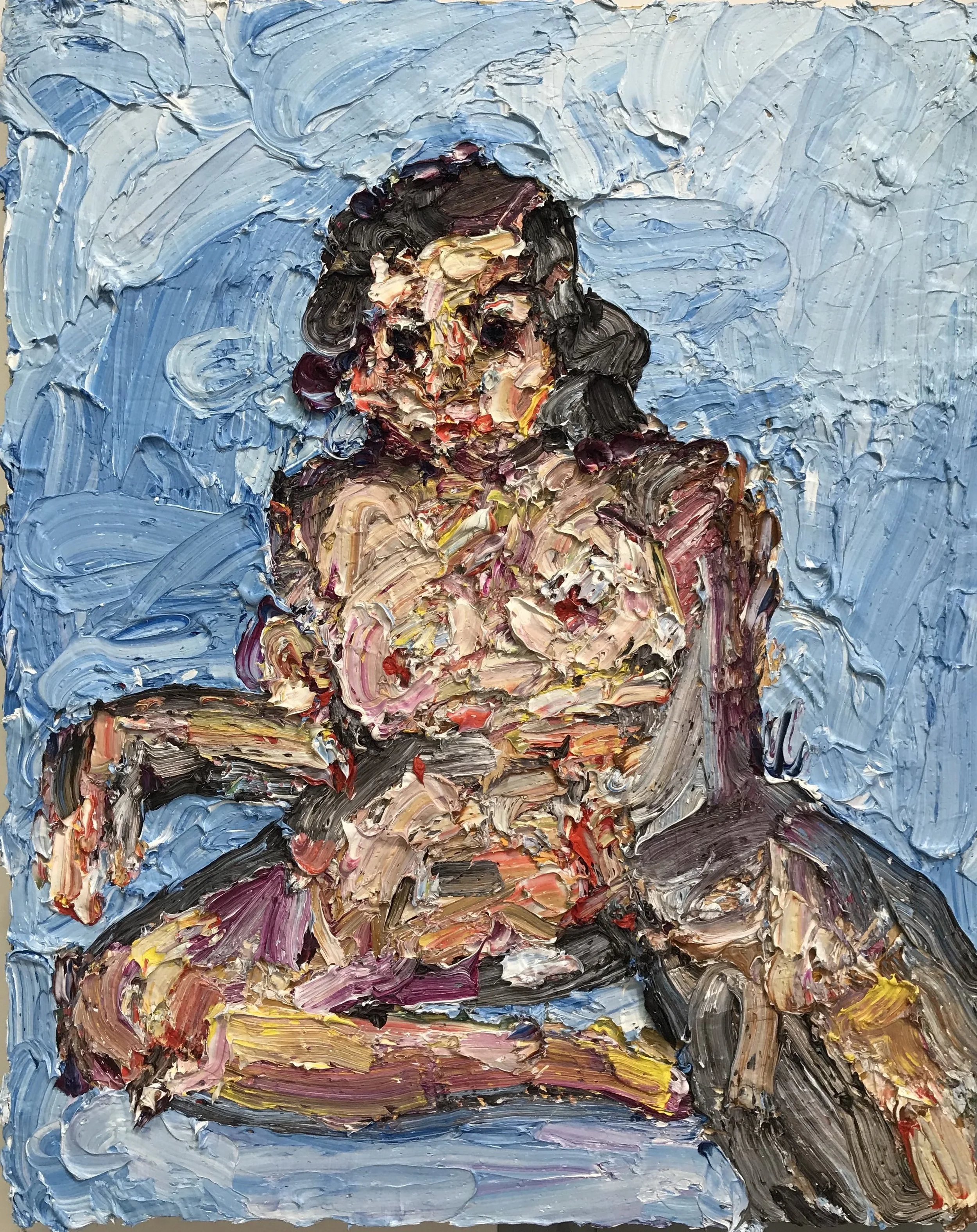 Vanessa Prager Maryanne Oil on panel 61 x 50.8 cm 24 x 20 in Photo: © Vanessa Prager Courtesy of the Artist