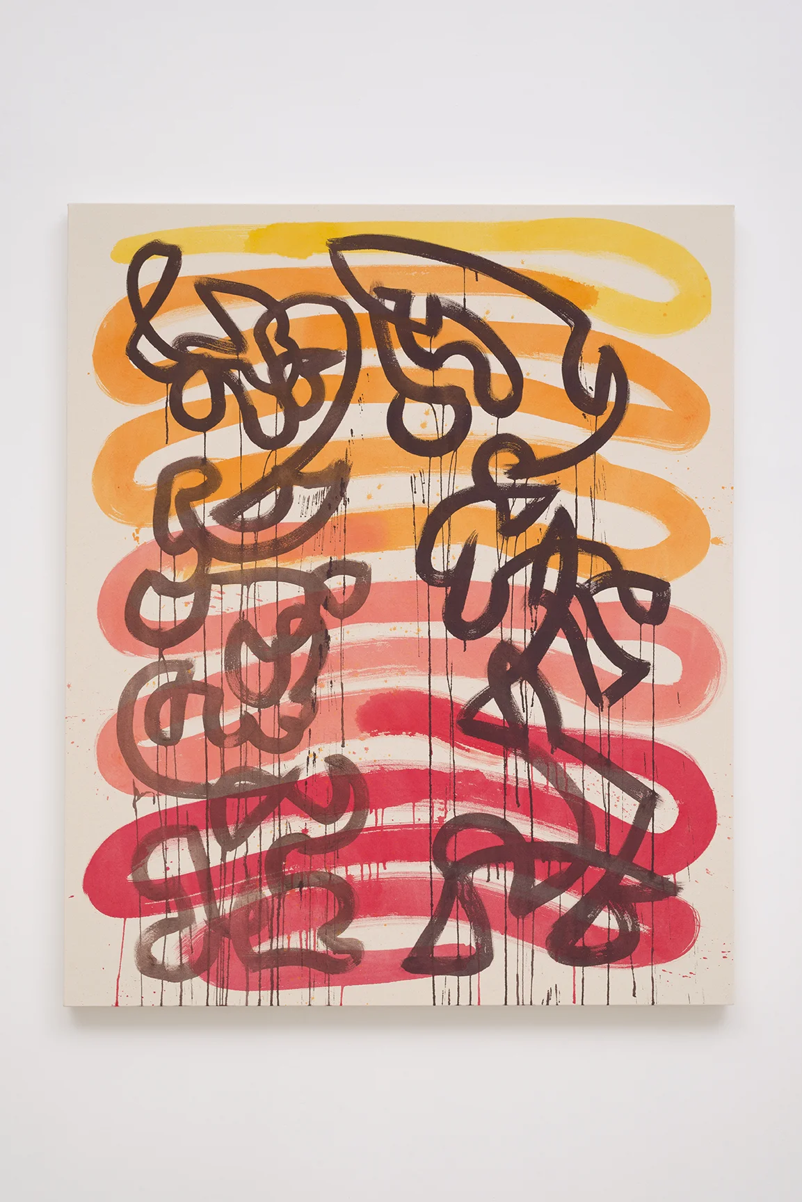 Monique Prieto Zamba , 2014 Oil on primed canvas 152.4 x 121.9 cm 60 x 48 in Photo: © Monique Prieto Courtesy of Chimento Contemporary