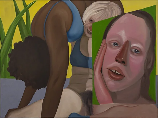 Anja Salonen Boosting your output of good ideas , 2017 Oil on canvas 243.8 x 182.9 cm 96 x 72 in Photo: Copyright Anja Salonen Courtesy of the Artist