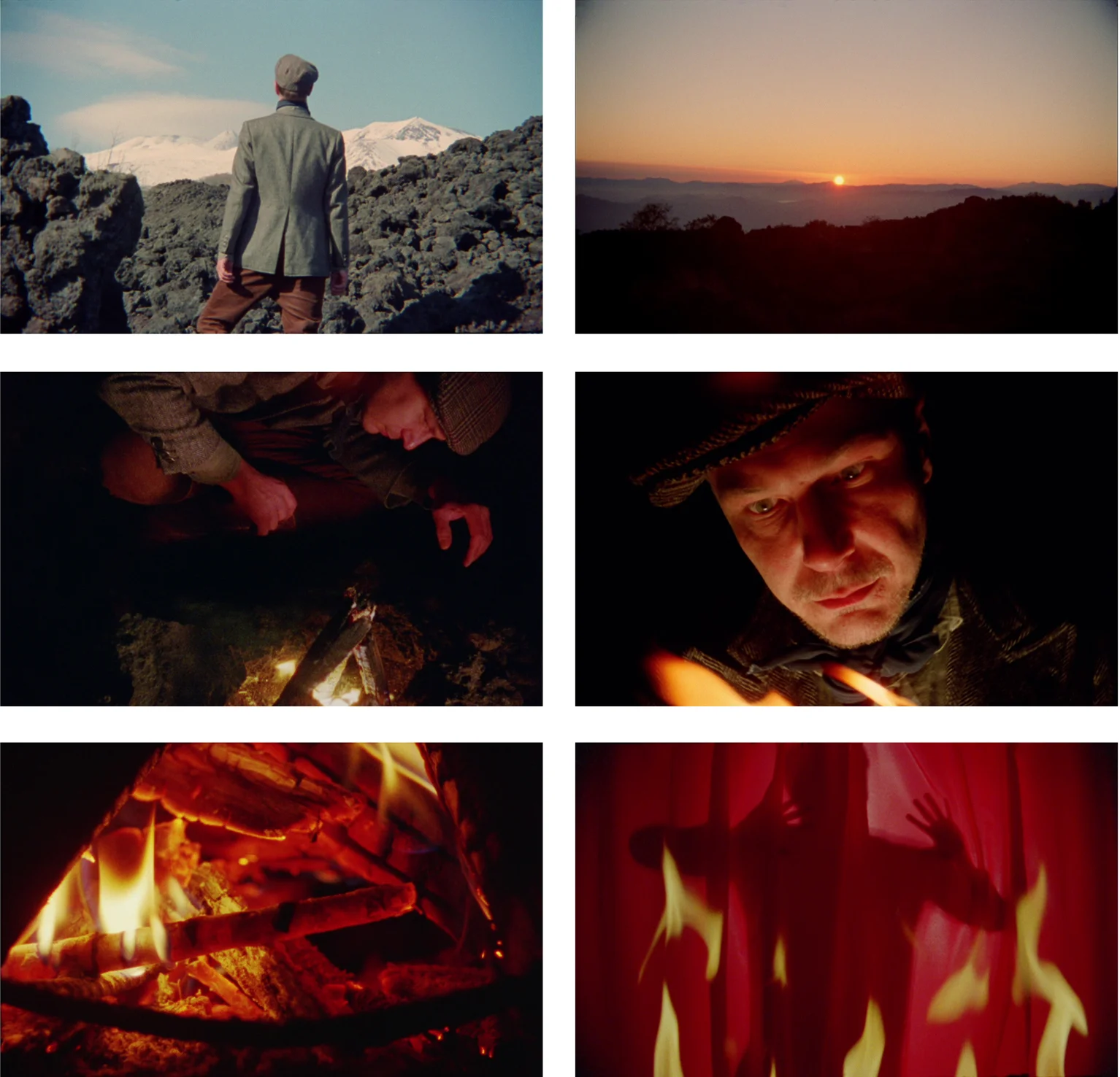 Still Images from “The Flame that Dreams”, 2013, 16mm film transferred to HD video, 24:30 min