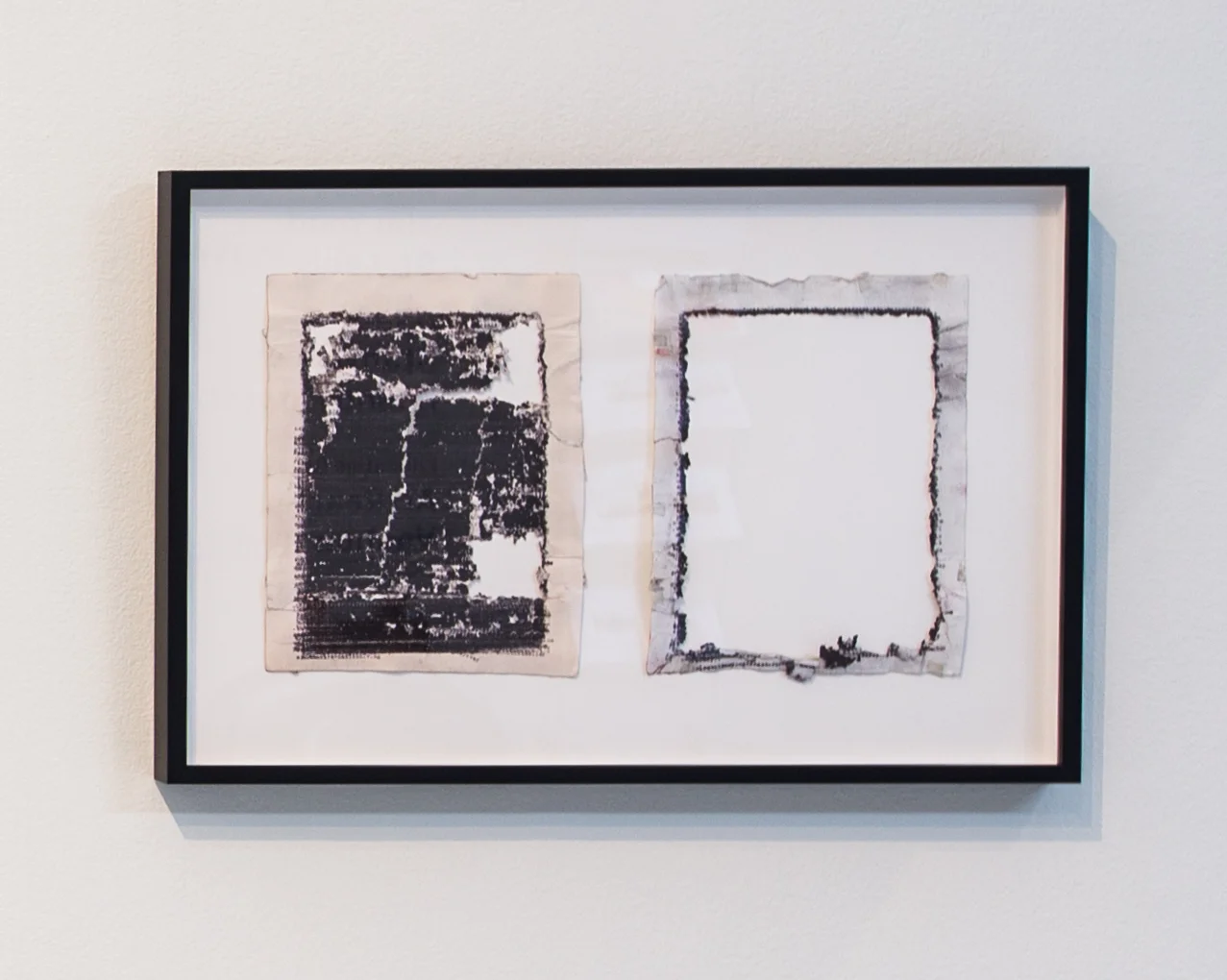 ‘William S. Burroughs's Naked Lunch’, 2018, typewriter ink on paper, framed: 17 x 25 inches (43.2 x 63.5 cm). 196 pages typed on a Hermes Rocket (Burroughs's childhood home, Left Bank Books, and Bellefontaine Cemetery, St. Louis, MO, March 2018)