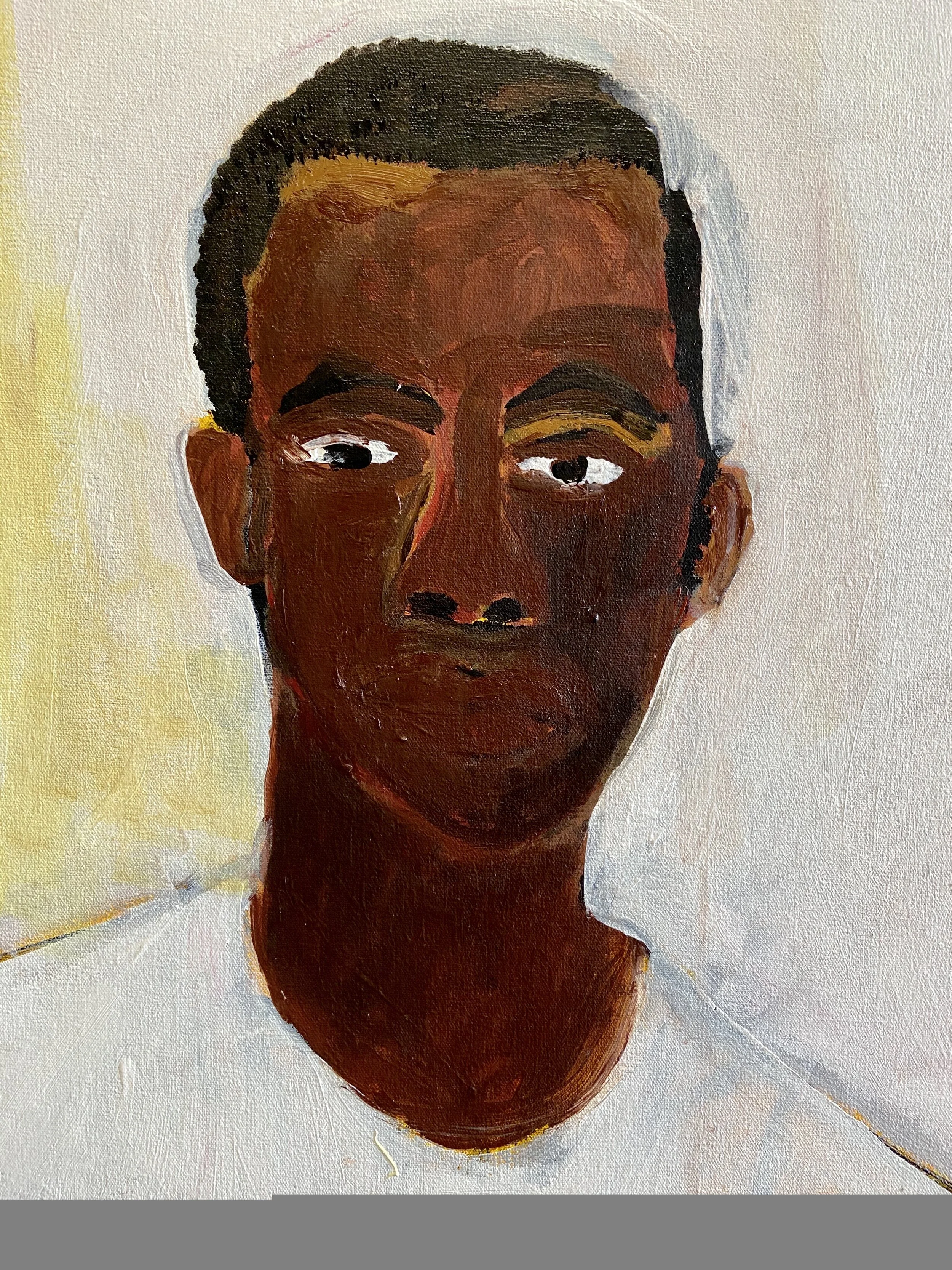 Patrick Eugene, You Asked About the Scars (detail), 2020, mixed media on canvas, 72 x120 inches. Courtesy of the artist and Legacy Brothers