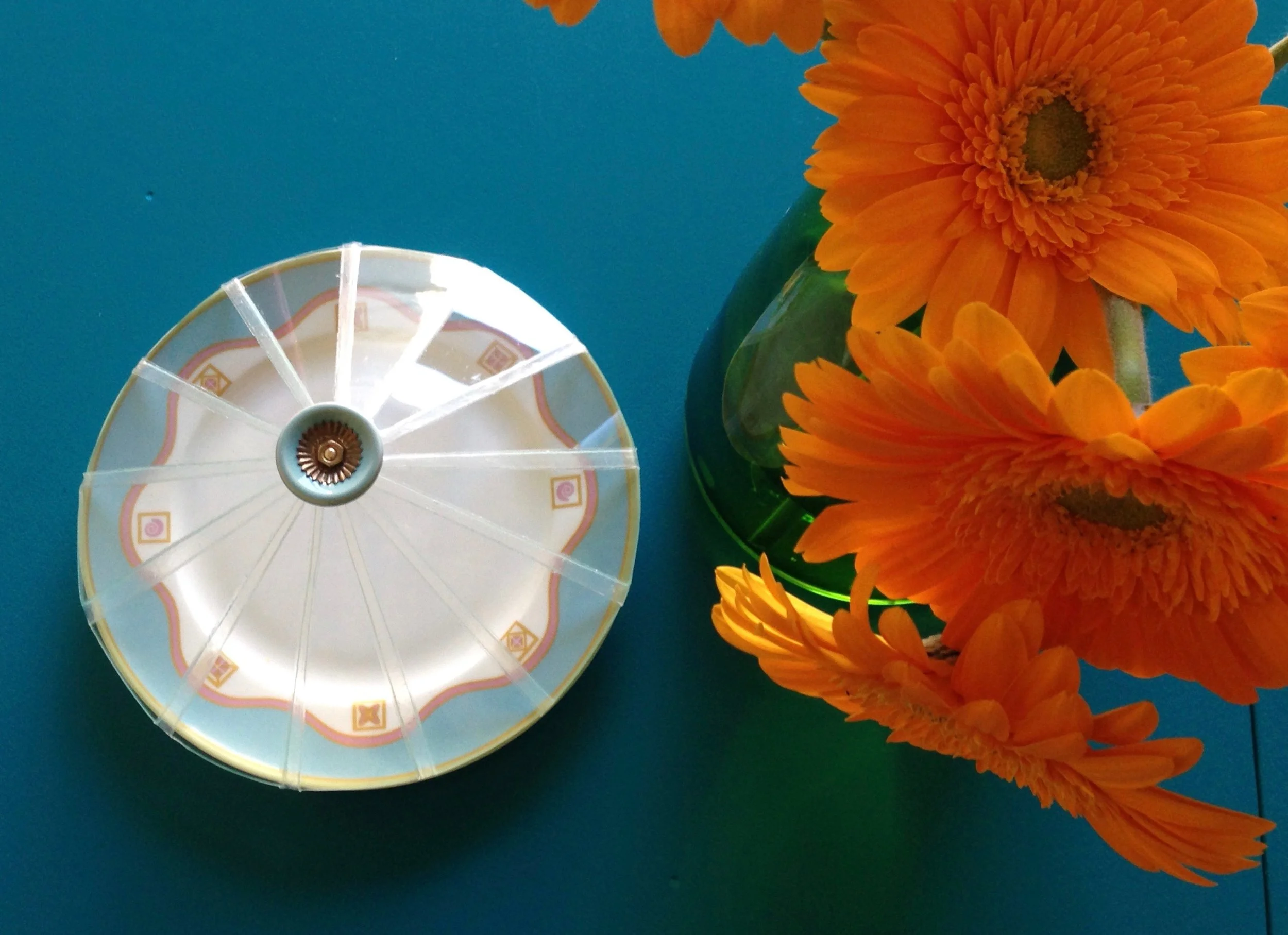 'PLATE DOME', with plate glass & silicone glue
