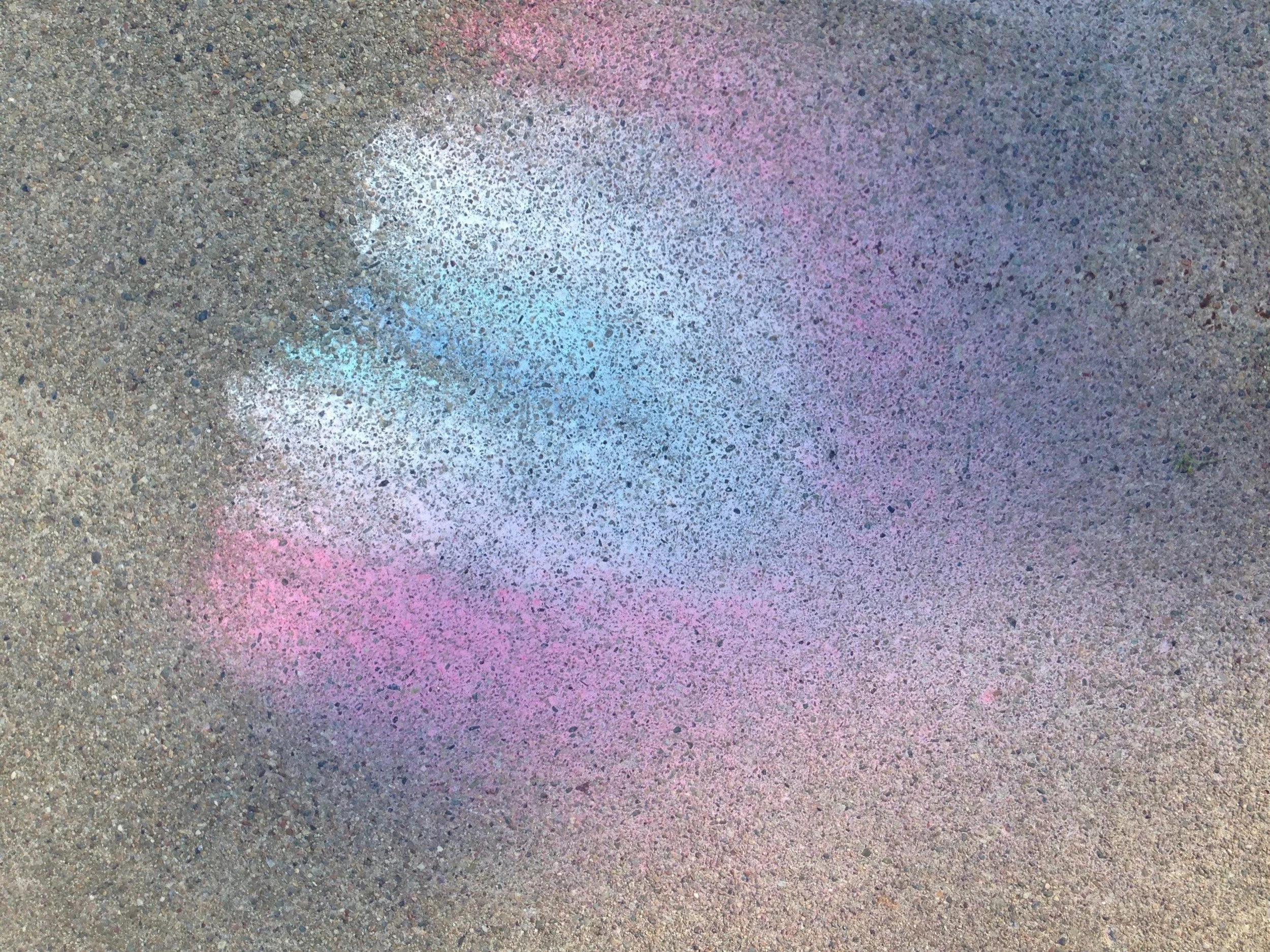 'WIND BLOWN SIDEWALK CHALK'