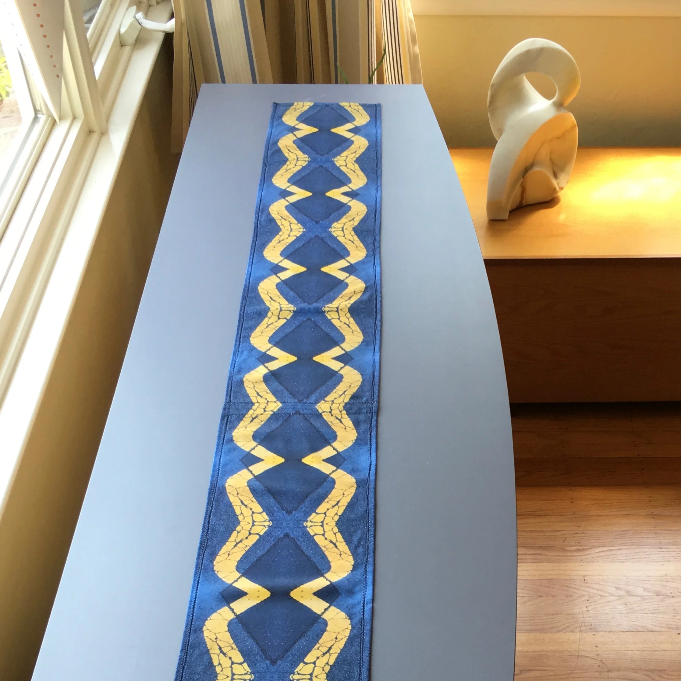 Wavy Gravy Street Lines - Table Runner