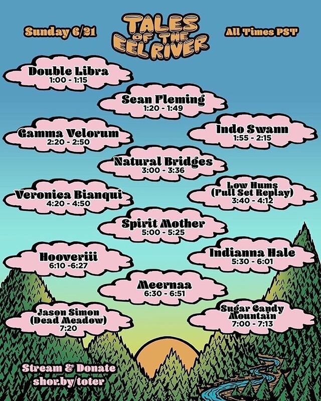 Tales of the Eel River online festival (a tribute to Hickey Fest) starts today!! We will be featured on Sunday&rsquo;s line up at 7:00.  Follow the link in our bio to view. All proceeds from the fest will be donated directly to @peoplesbreakfastoakla