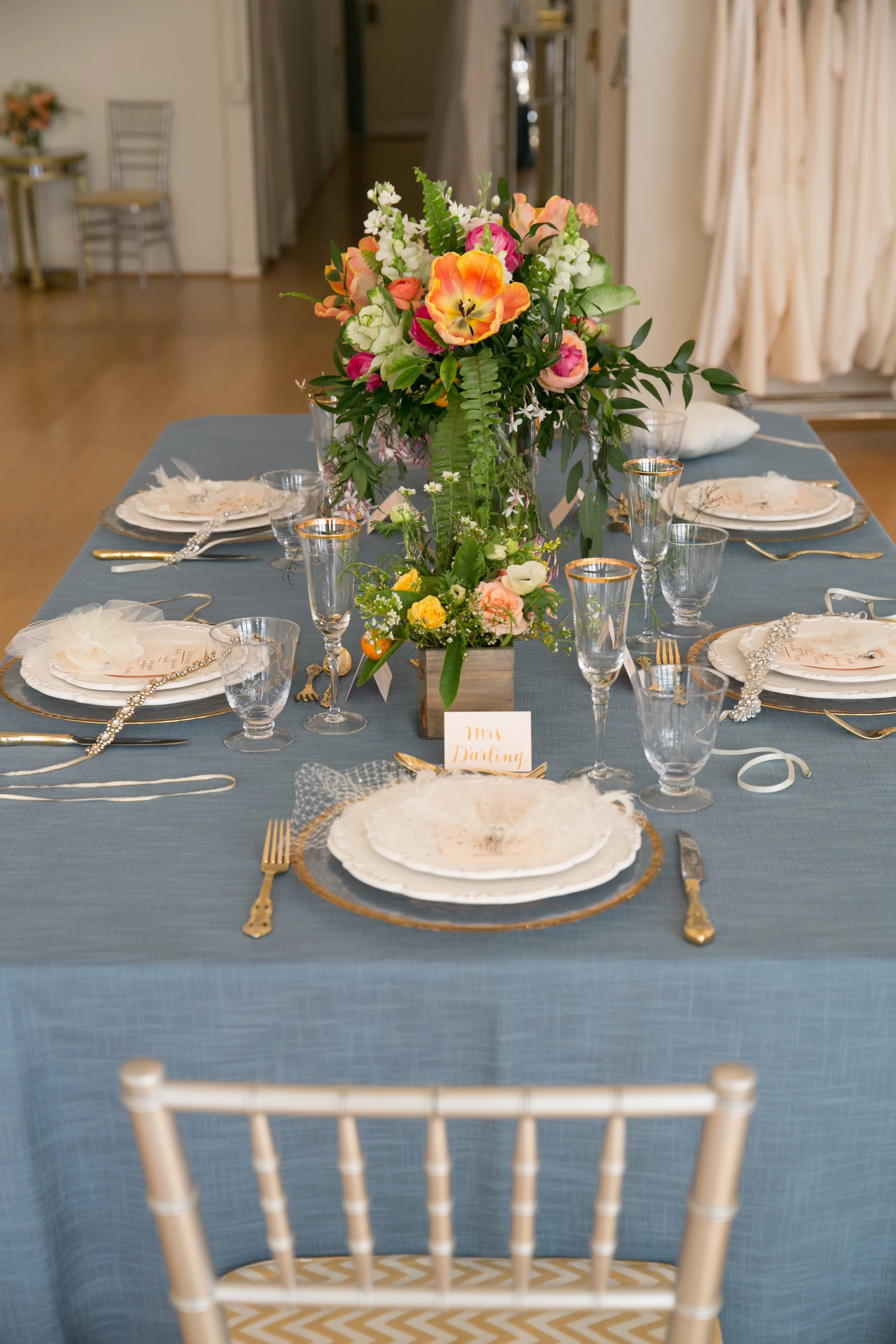 Salon in San Francisco Wedding Shoot Coordinated by Bella Notte Events